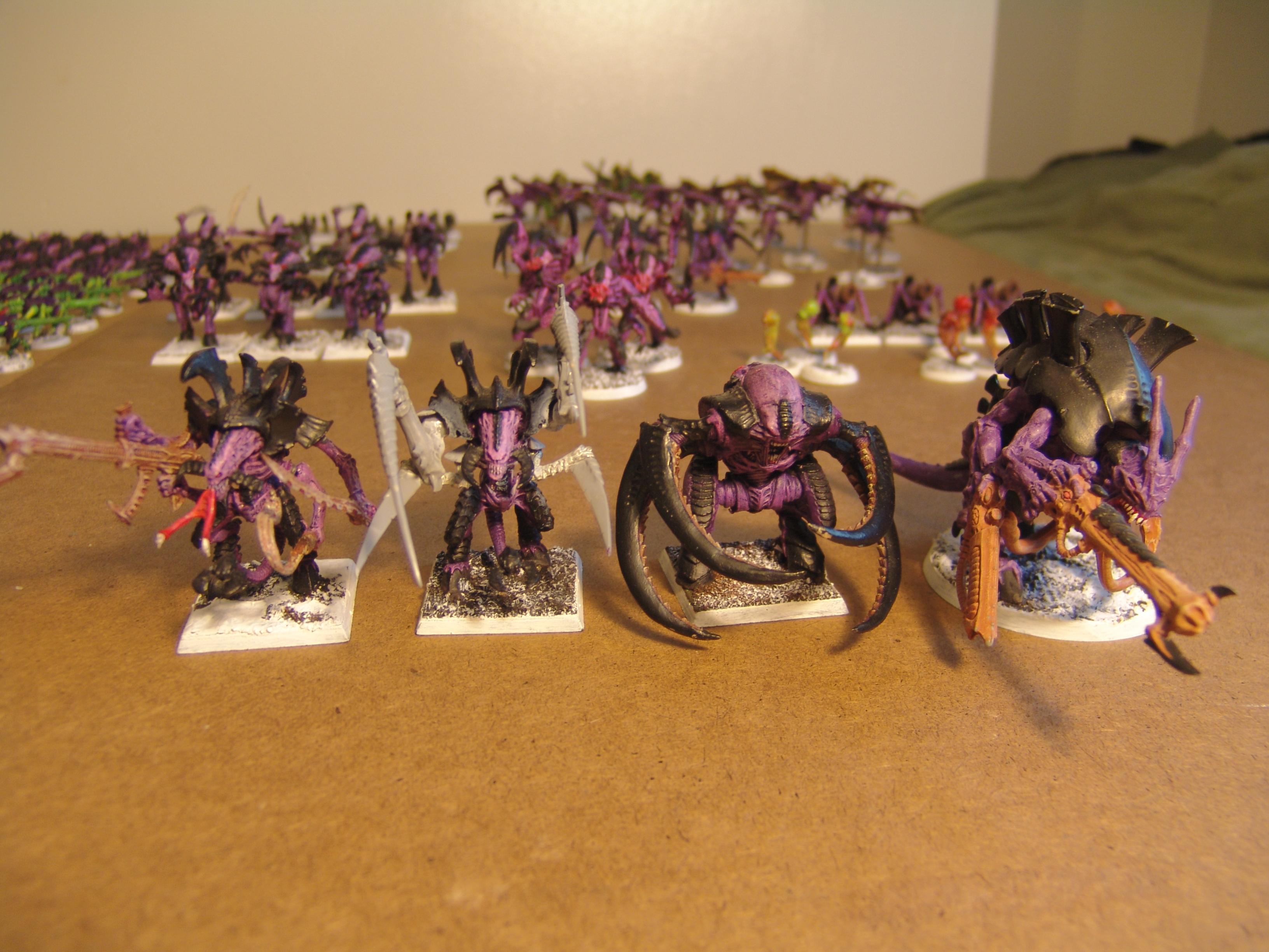 Carnifex, Hive Tyrant, Iceworld, Out Of Production, Purple, Snow, Tyranids