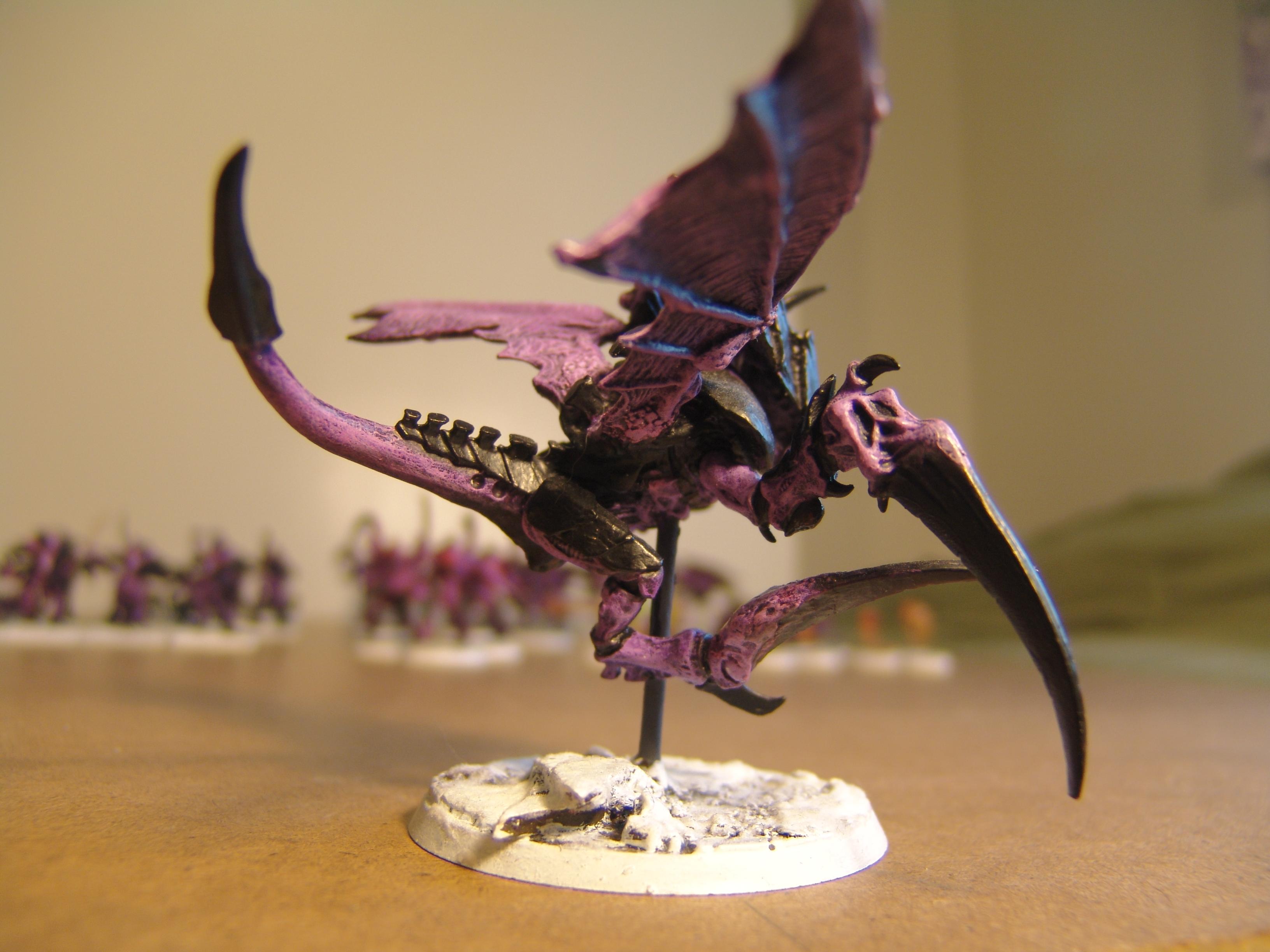 Conversion, Flying Hive Tyrant, Iceworld, Snow, Tyranids