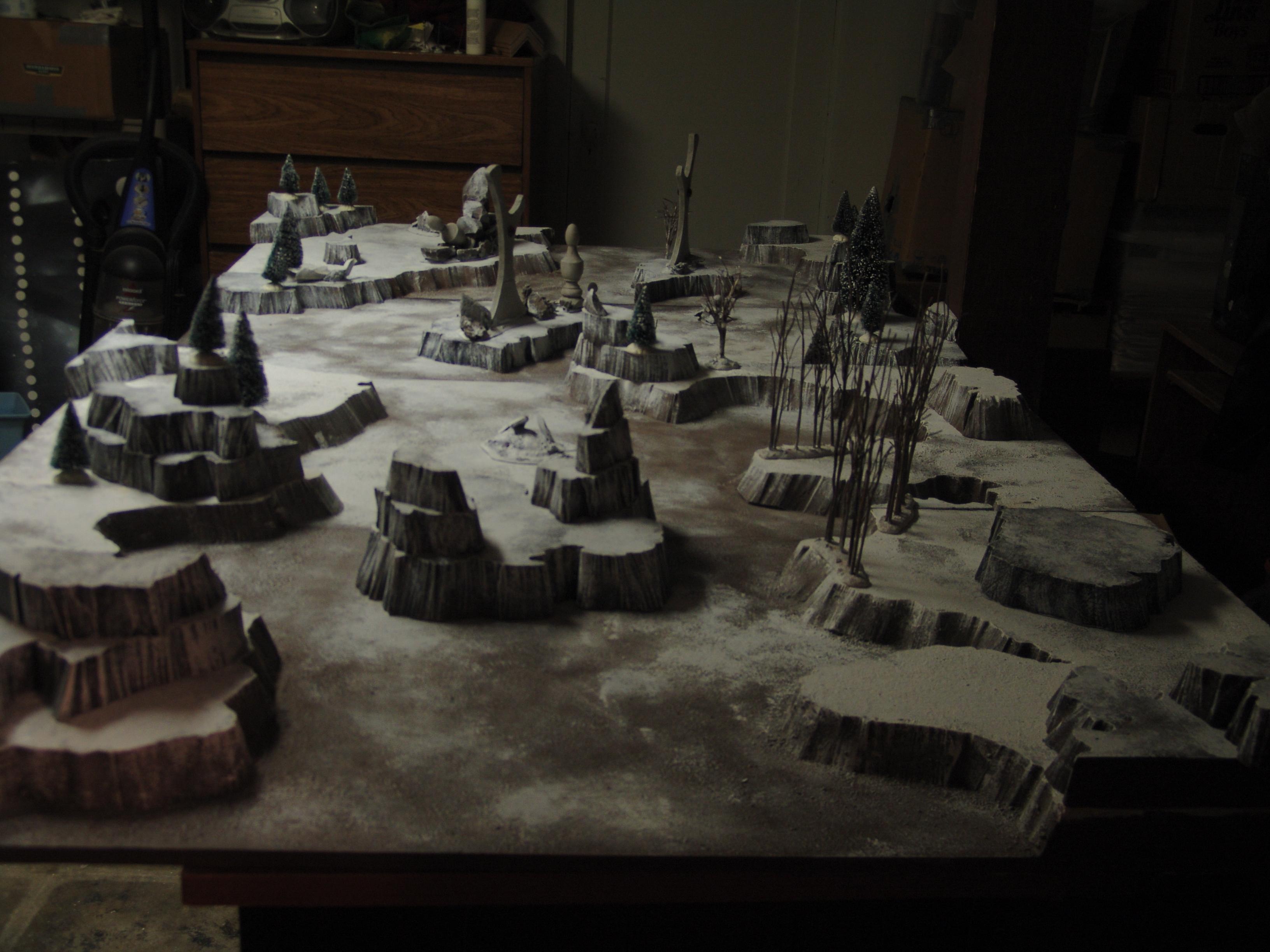 Board, Iceworld, Snow, Terrain