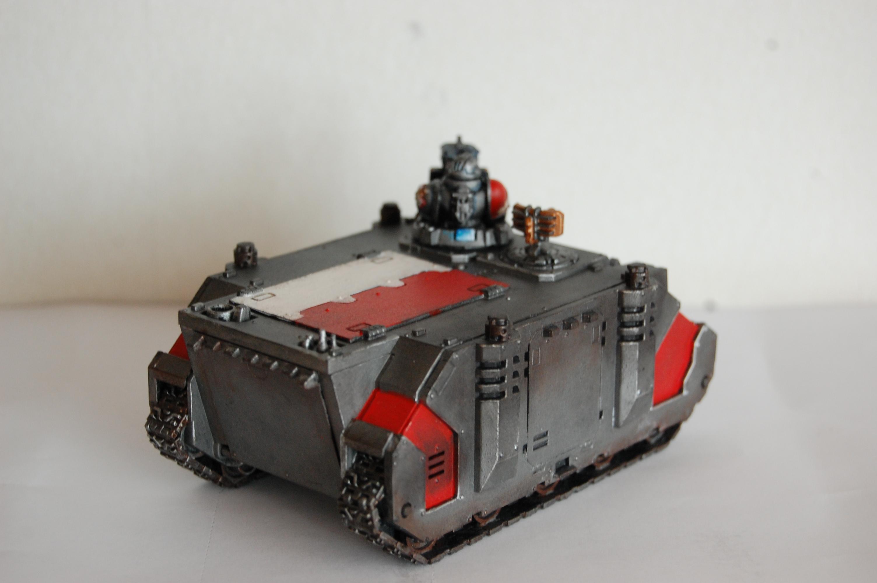Grey Knights, Rhino, Rhino 1 - Back Right