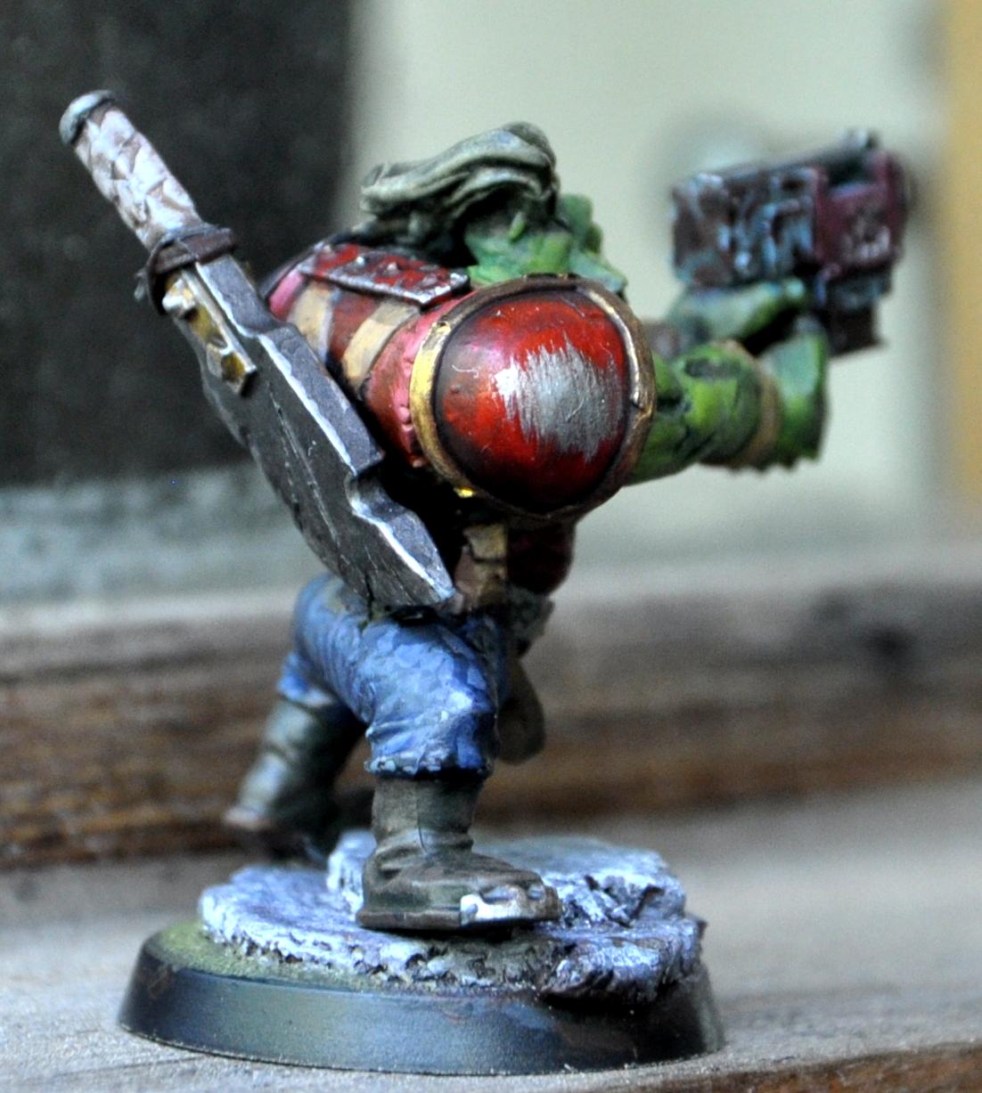 Boy, Custom, Dakka Dakka, Deathskulls, Orks, Waaagh!
