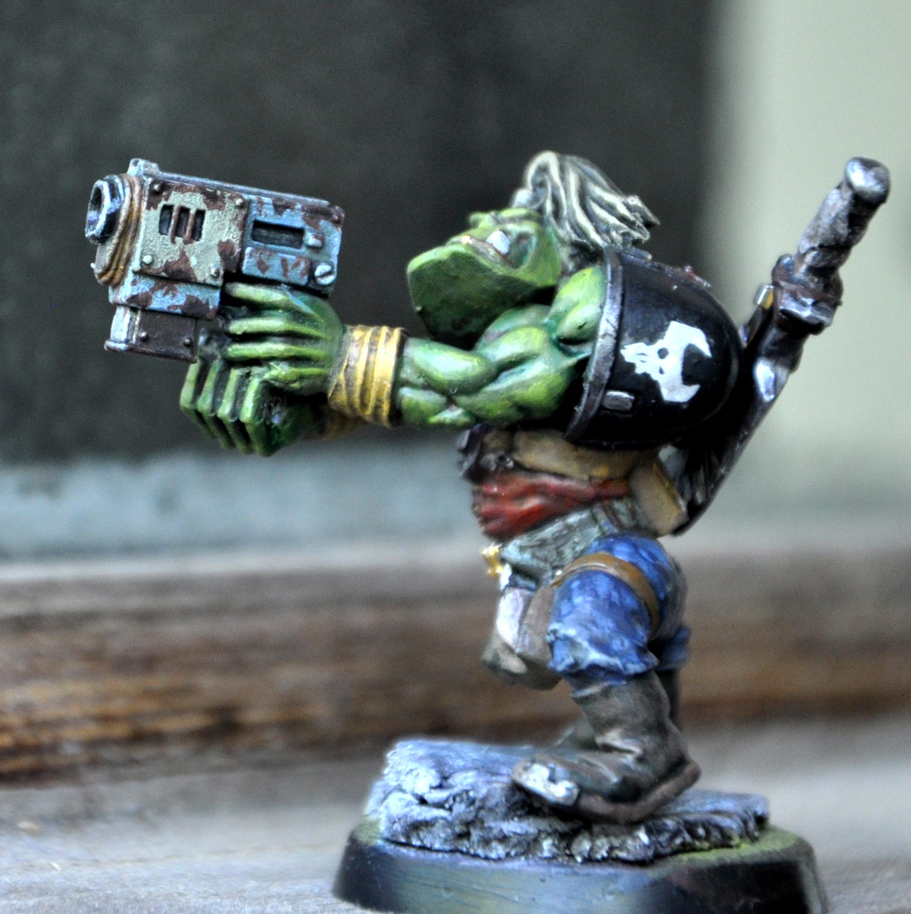 Boy, Custom, Dakka Dakka, Deathskulls, Orks, Waaagh!