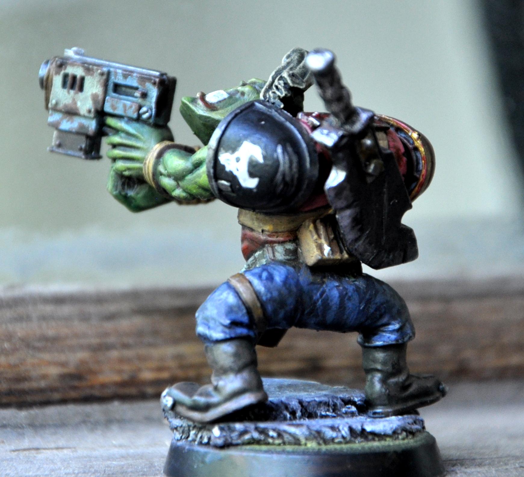 Boy, Custom, Dakka Dakka, Deathskulls, Orks, Waaagh!