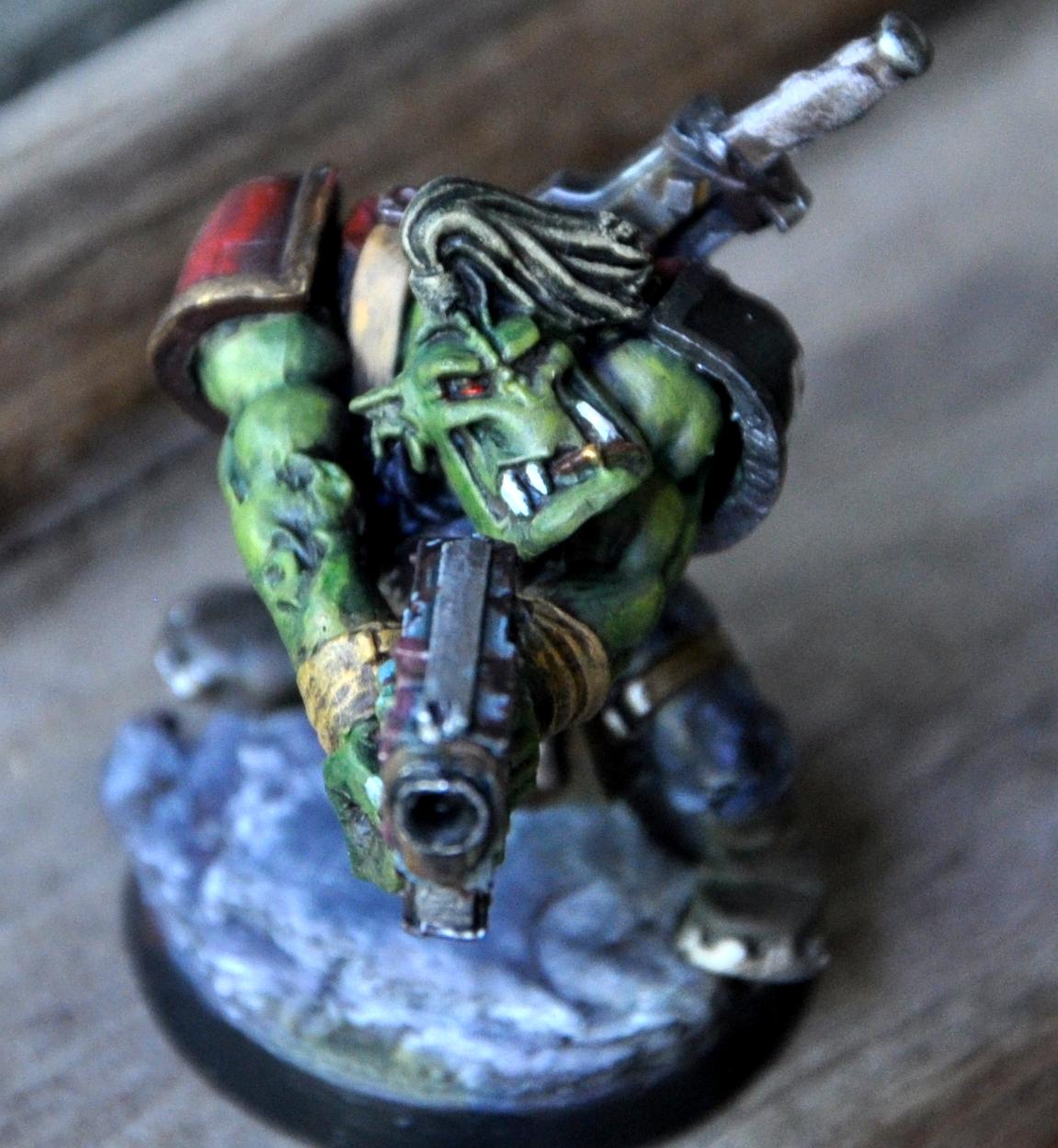 Boy, Custom, Dakka Dakka, Deathskulls, Orks, Waaagh!