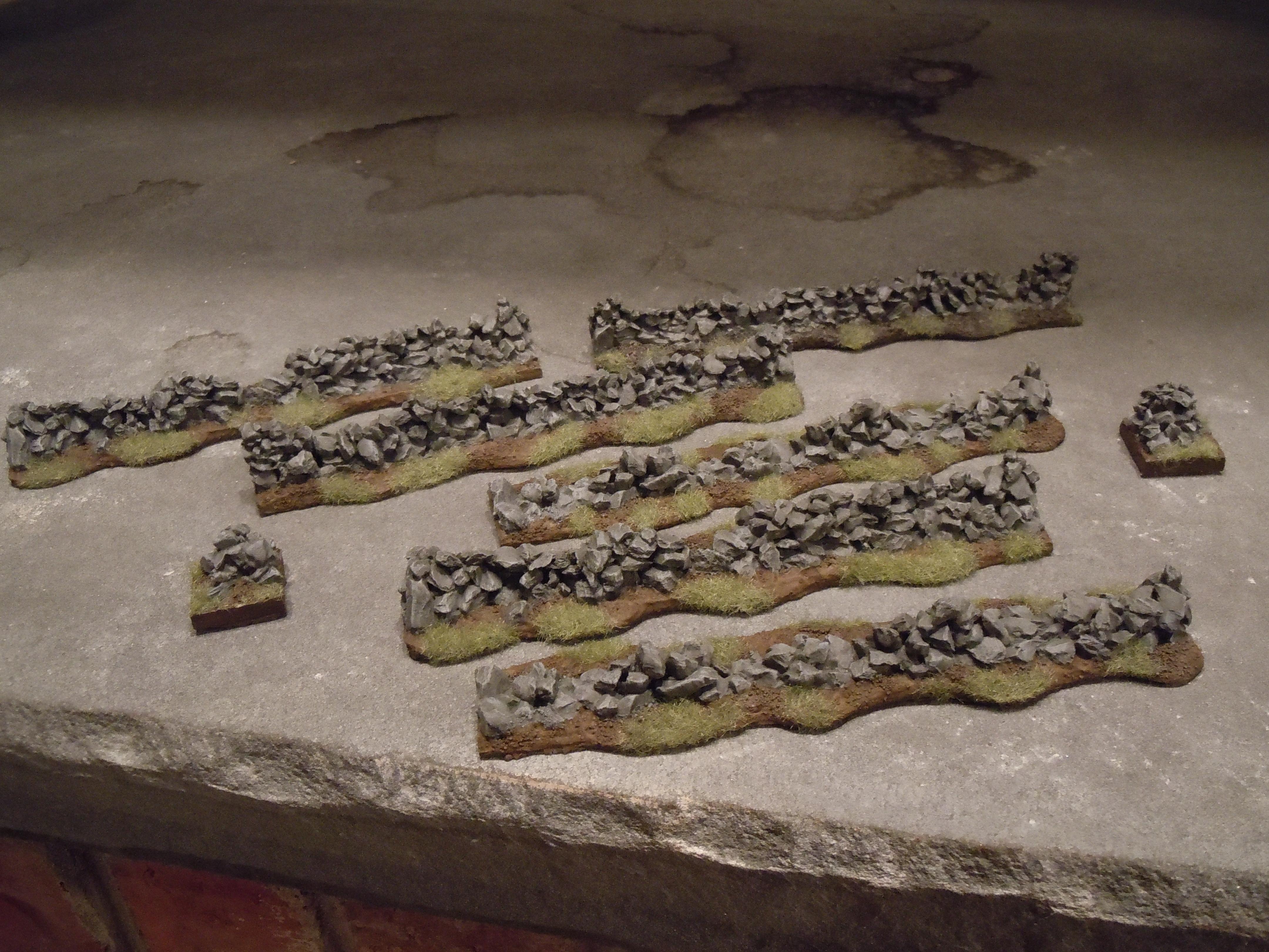 Civil War, Confederate, Imperial Guard, Infantry, Rock Wall, Rocks