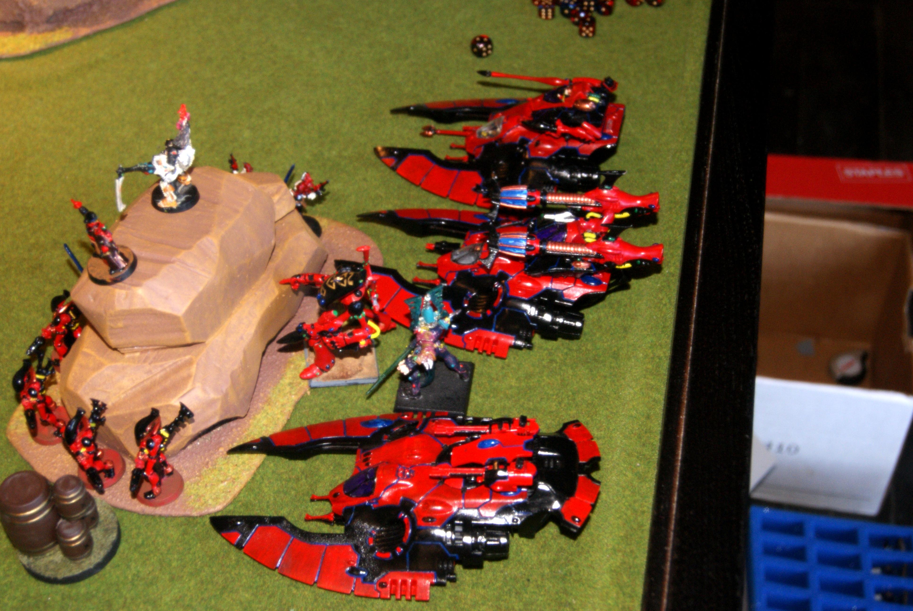 Massed eldar