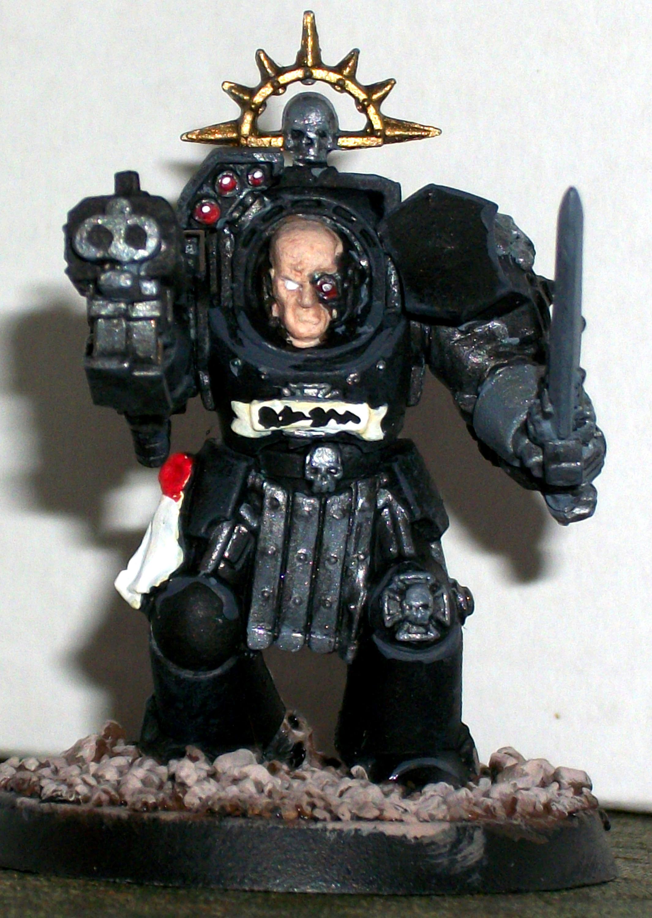 Captain, Dreadnought, Iron Hand, Iron Hands, Space Marines, Tactical Squad, Terminator Armor, Terminator Sergeant