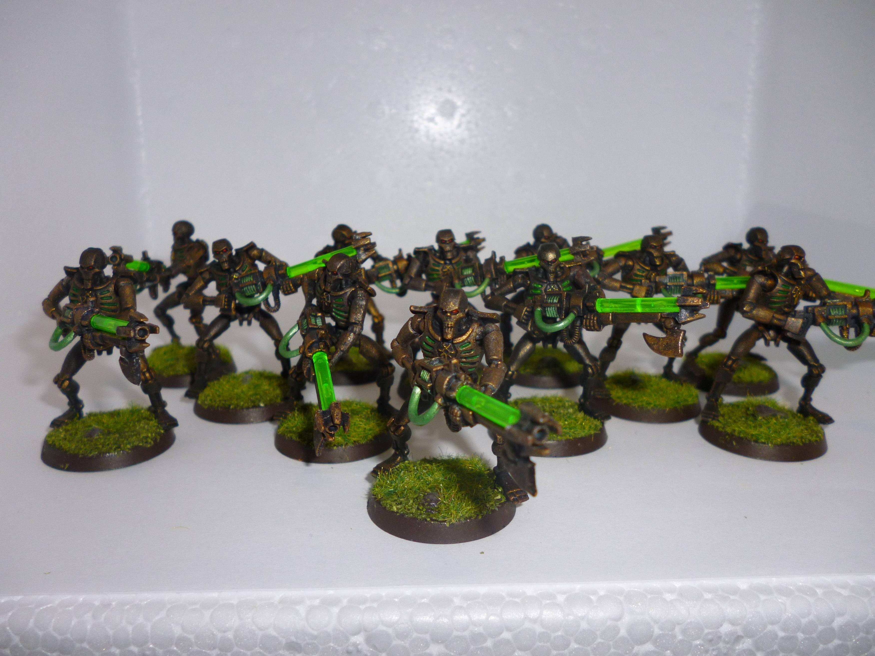 Bronzecrons, Crons, Necrons, Rust, Warriors