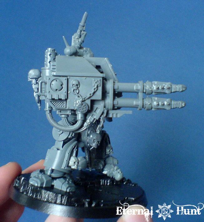 Chaos, Chaos Space Marines, Conversion, Dreadnought, Khorne, Warhammer 40,000, World Eaters