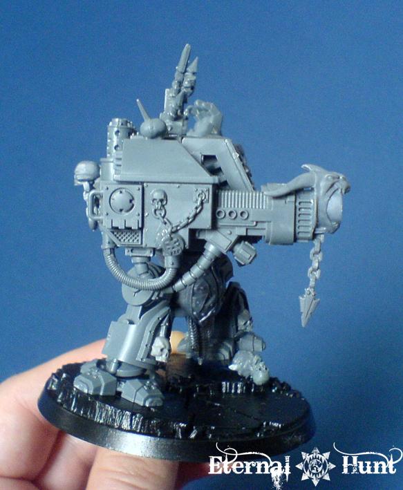 Chaos, Chaos Space Marines, Conversion, Dreadnought, Khorne, Warhammer 40,000, World Eaters
