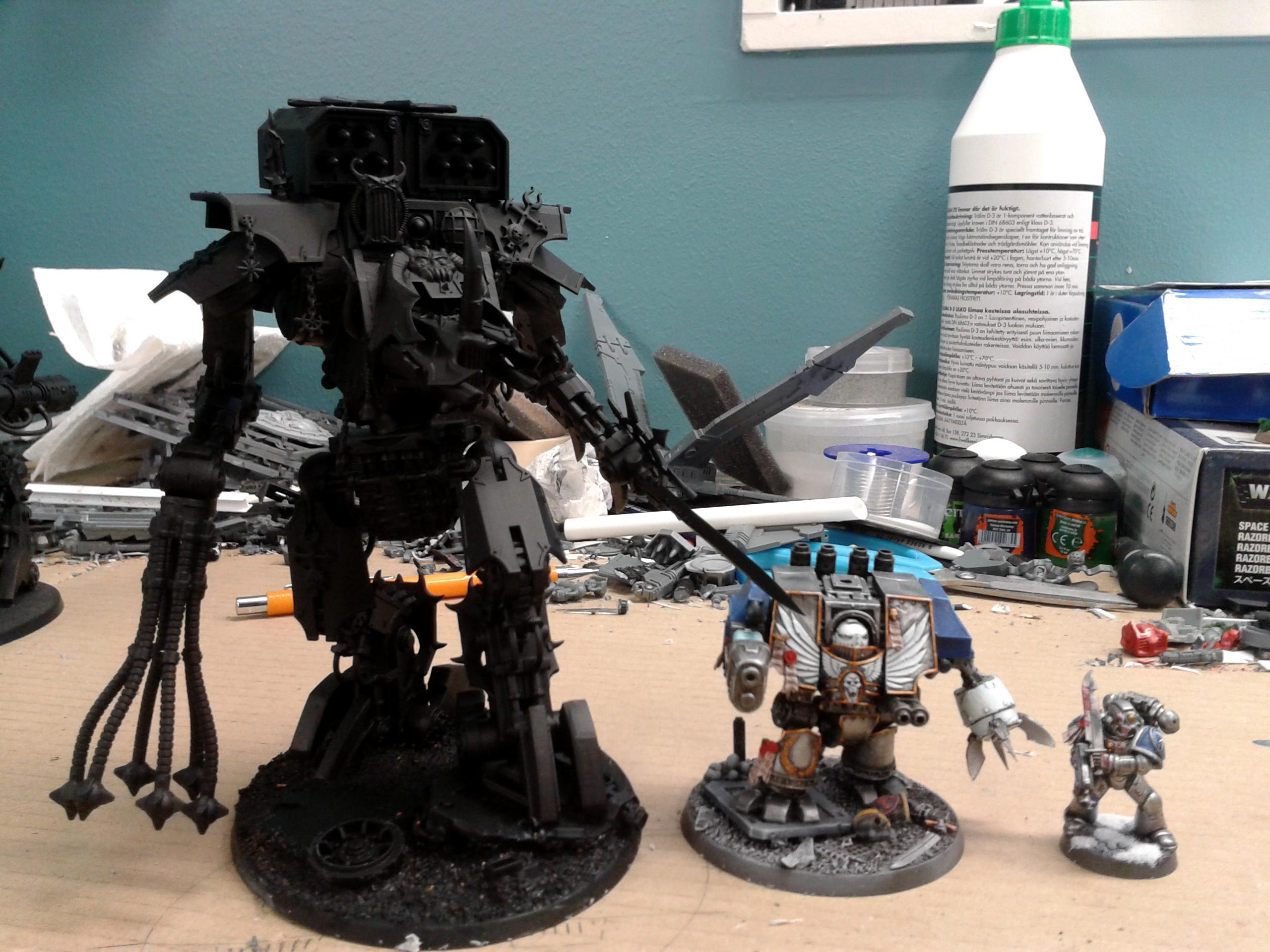 Slaaneshi Knight, Defiler wip2
