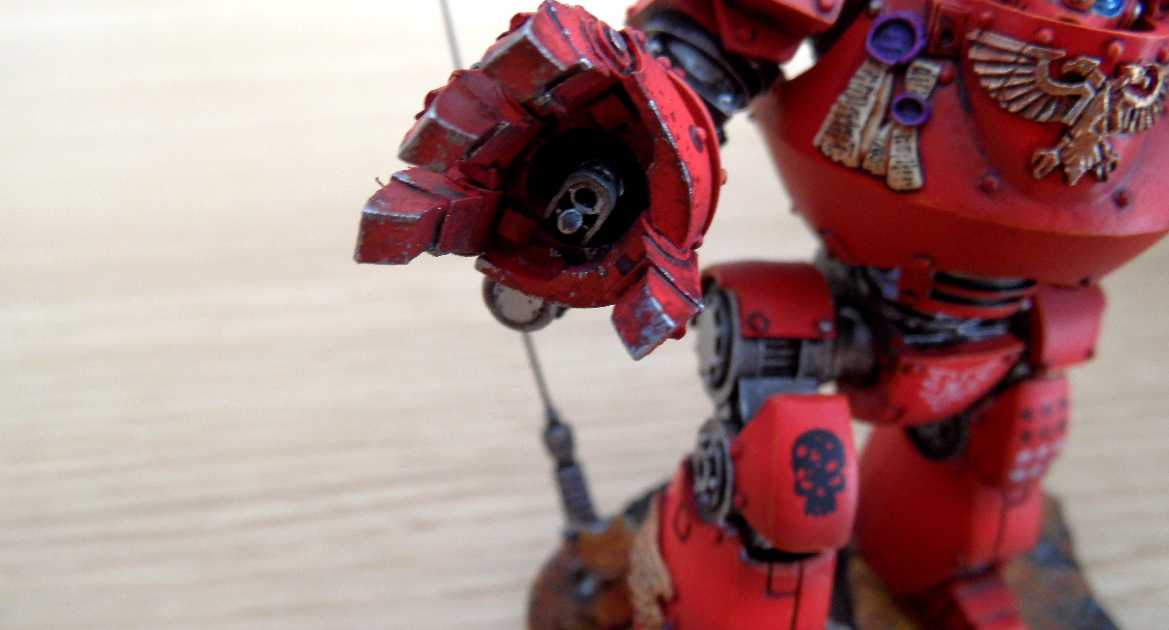 Blood Angel Contemptor dreadnaught
