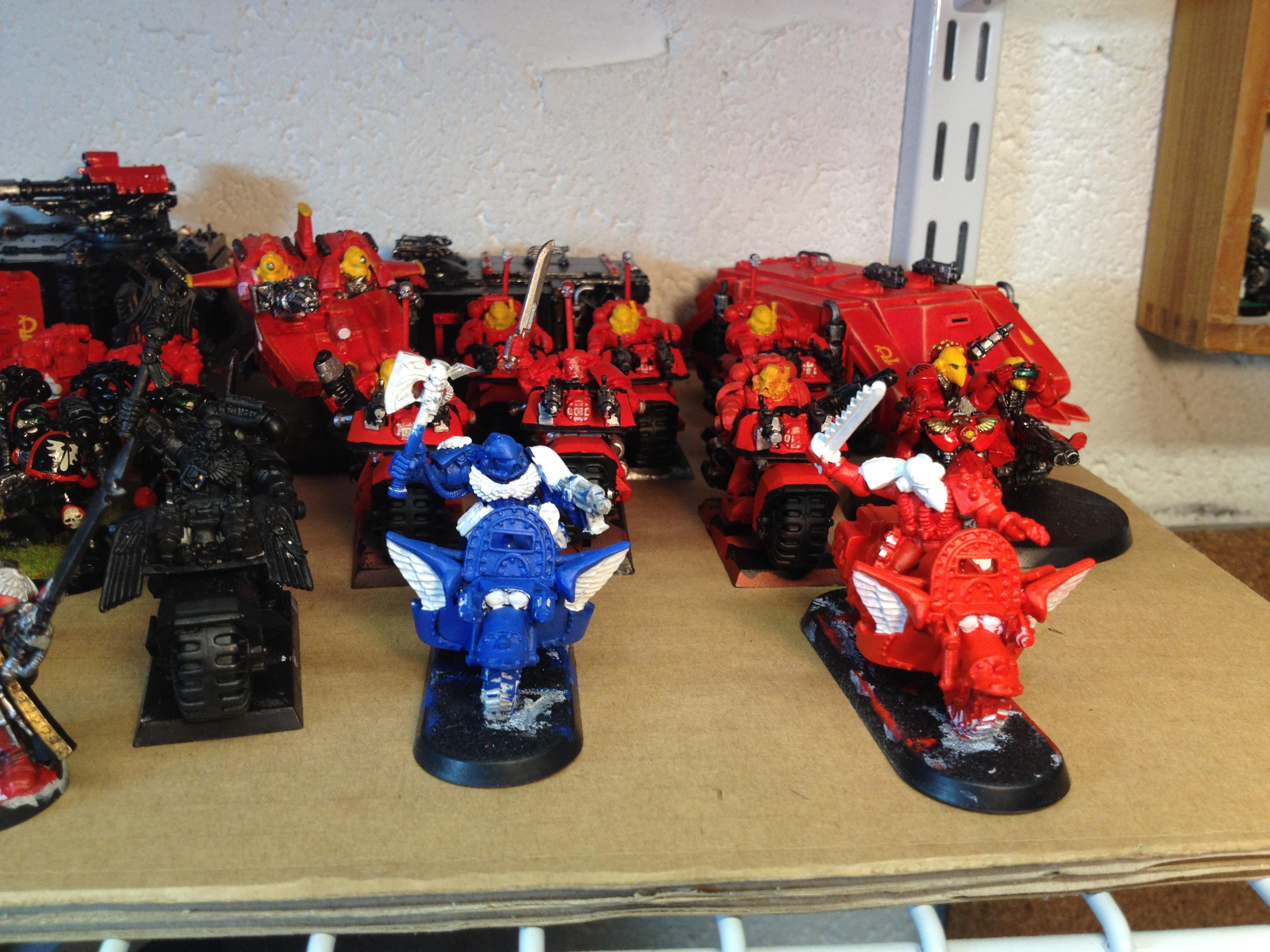 2nd Edition, Bike, Blood Angels, Space Marines