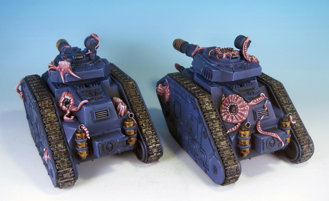 Genestealer Cult, Infested Guard, Leman Russ, Lost And The Damned, Mutant, Traitor