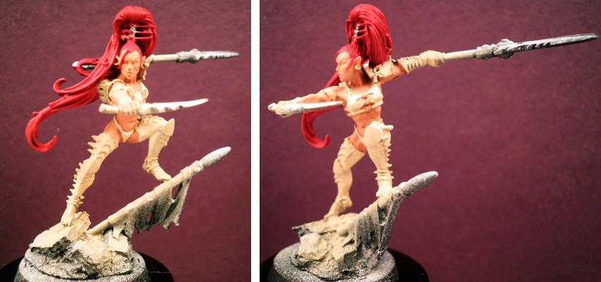 Dark Eldar, Lelith, Warhammer 40,000, Work In Progress