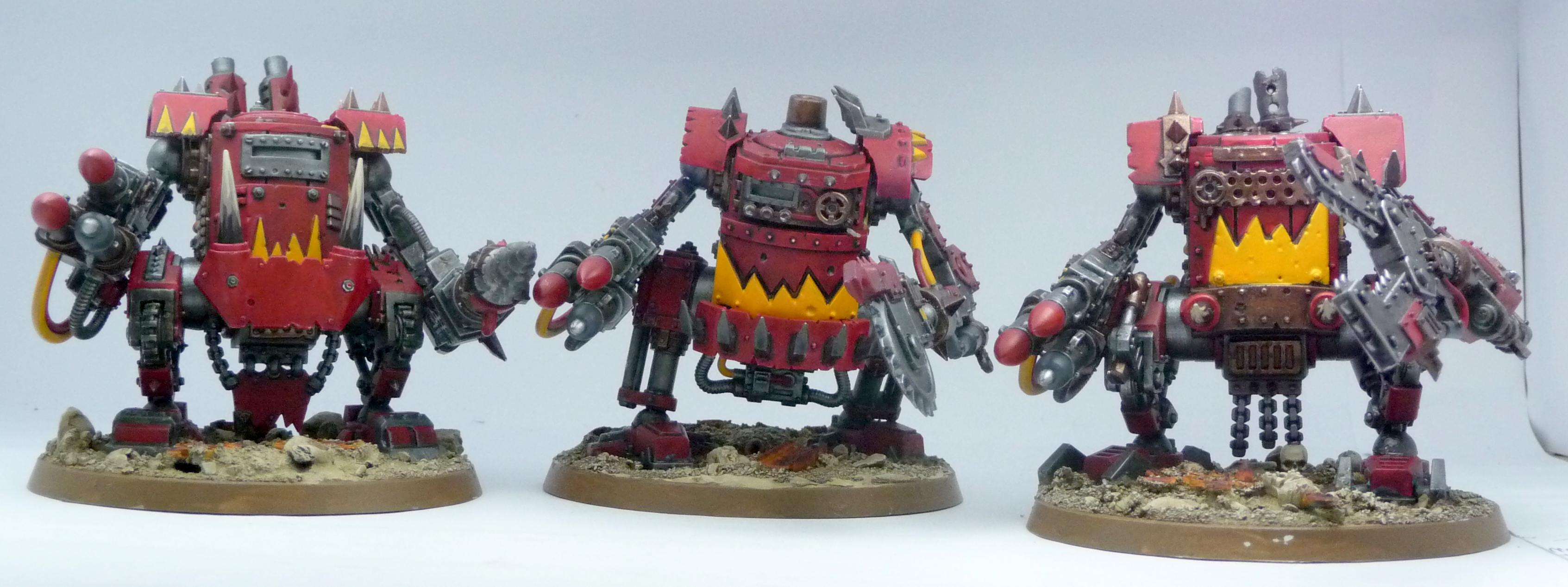 Evil Sunz, Ork Army, Red Orks, Work In Progress