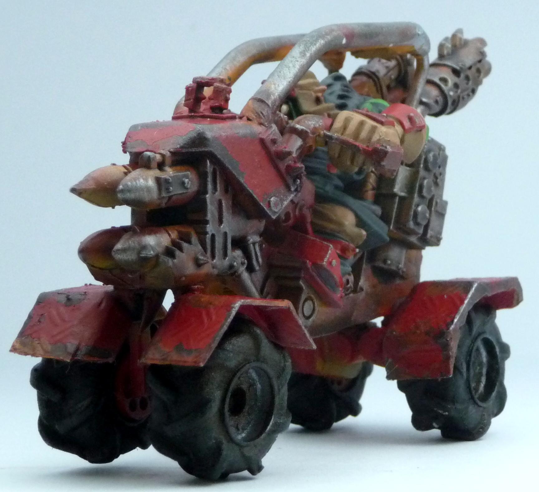Buggy, Conversion, Evil Sunz, Ork Army, Red Orks, Work In Progress