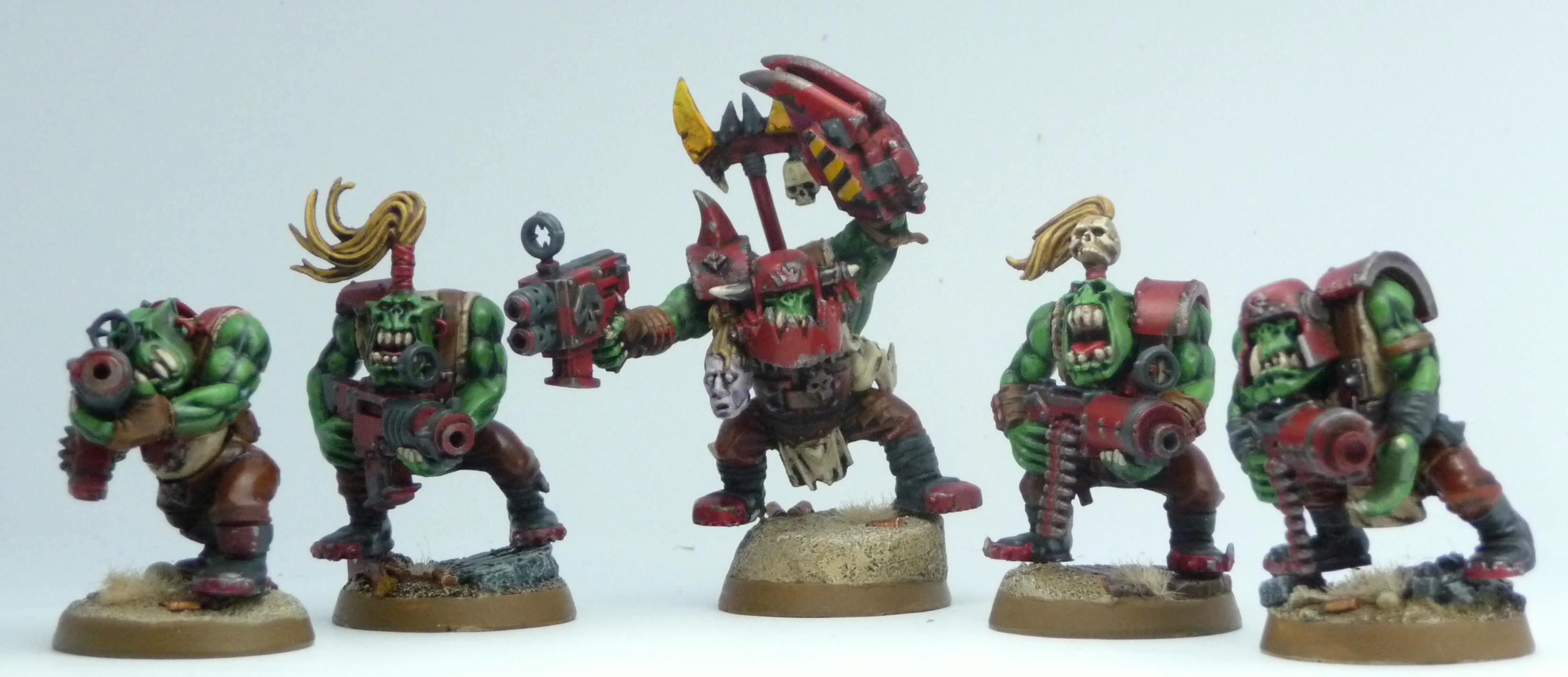 Evil Sunz, Ork Army, Red Orks, Work In Progress