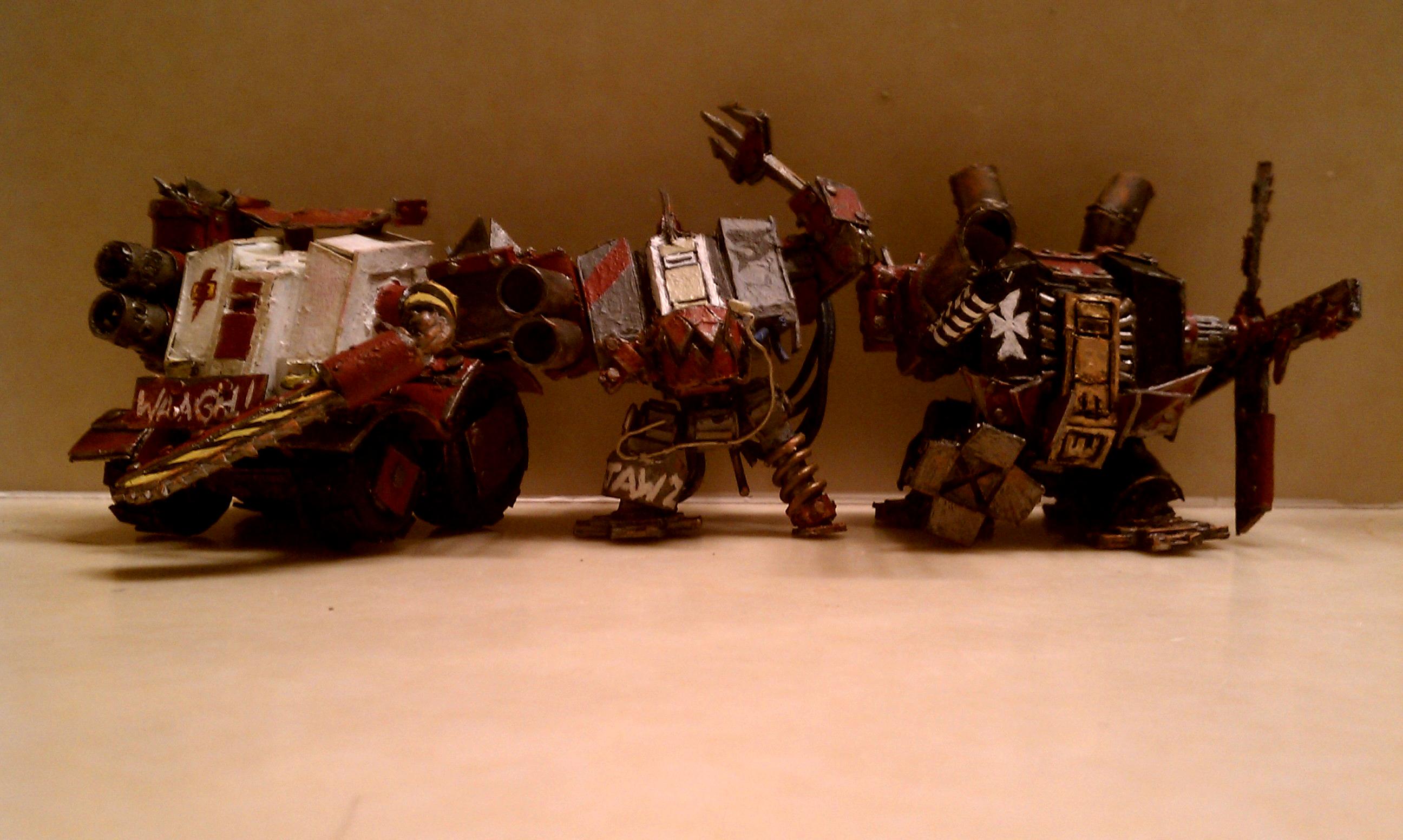 Black Templars, Dreadnought, Looted, Orks, Scratch, Space Sharks, White Scars