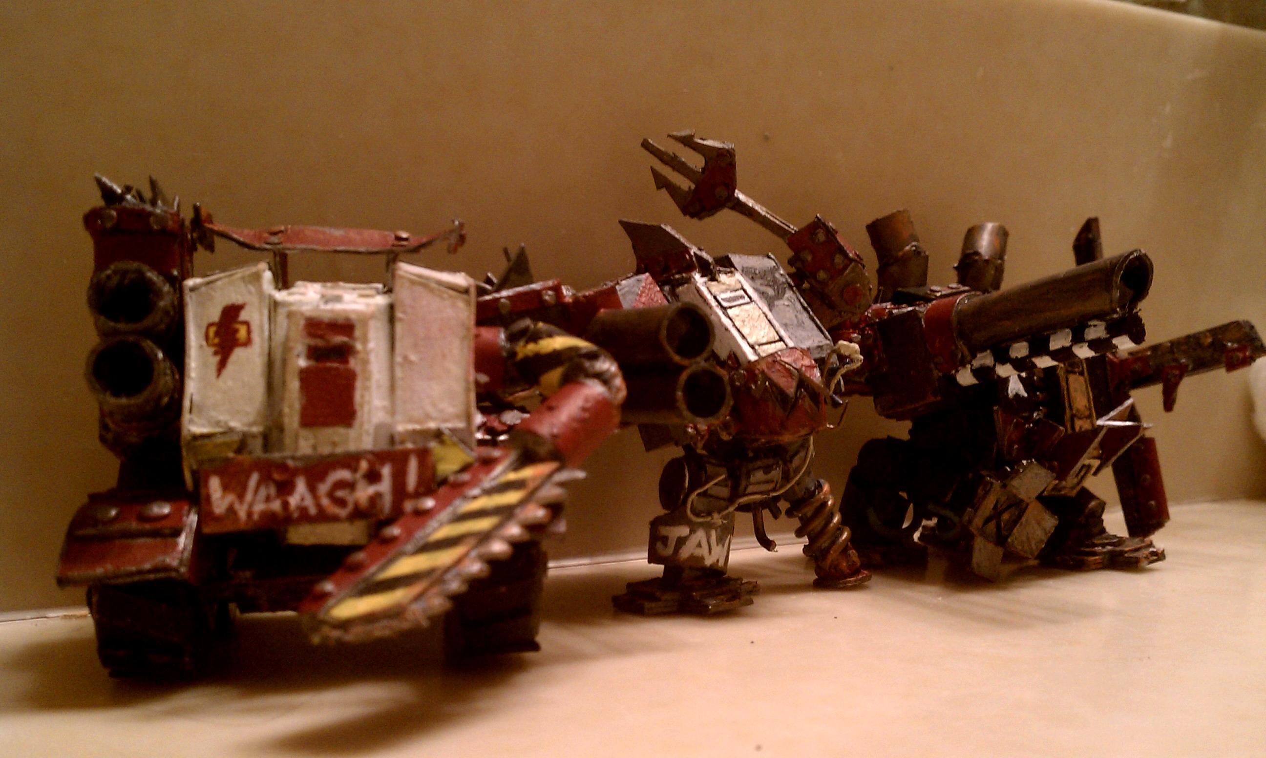 Black Templars, Dreadnought, Looted, Orks, Scratch, Space Sharks, White Scars