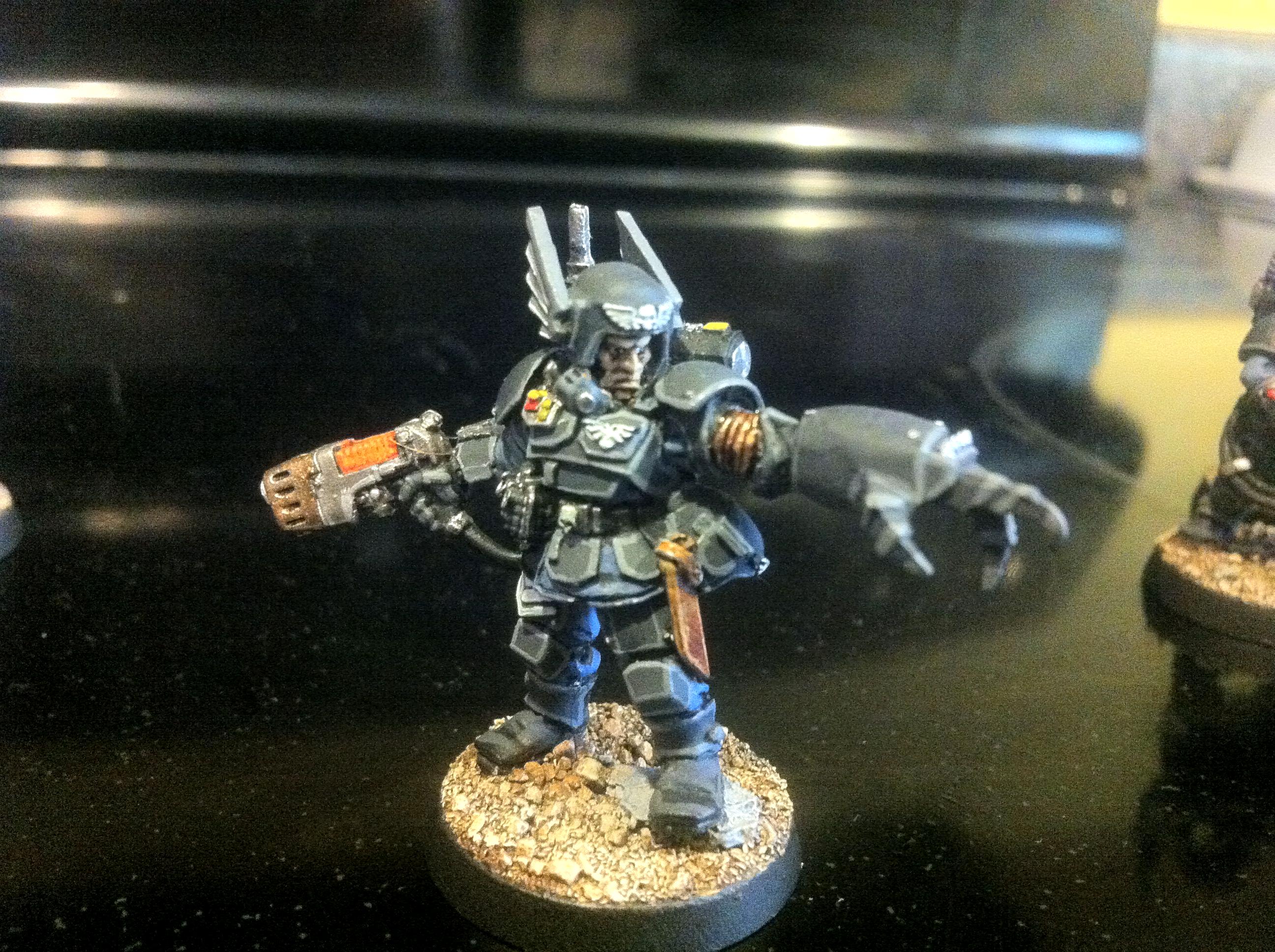 Cadians, Conversion, Custom, Guard, Imperial, Kasrkin, Sergeant, Warhammer 40,000