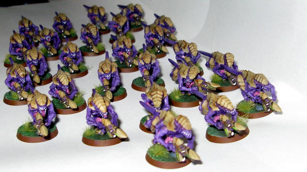 Bone, Carapace, Gauts, Purple, Termagants, Tyranids