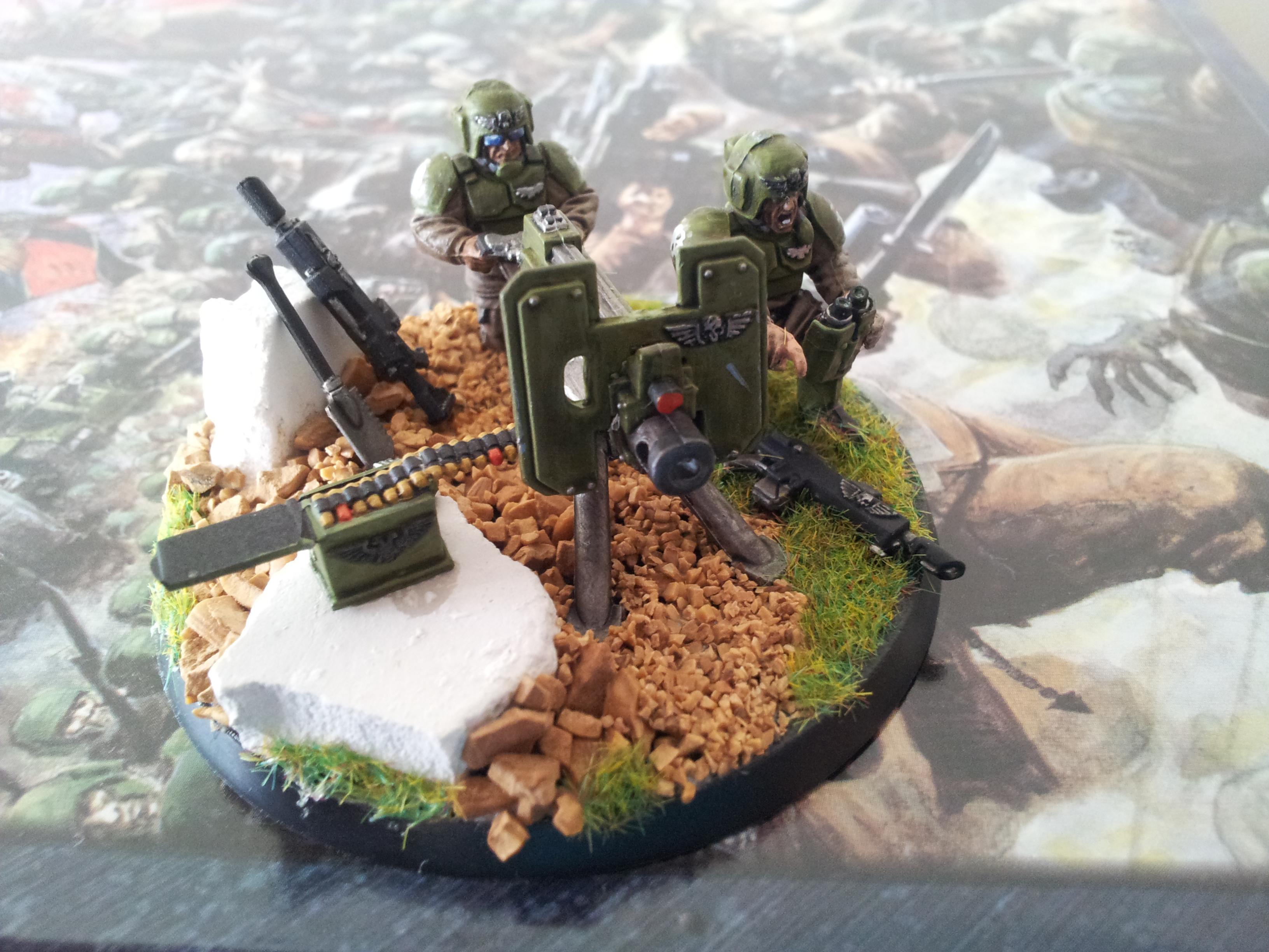 Astra Militarum, Cadians, Heavy Weapons Team, Imperial Guard