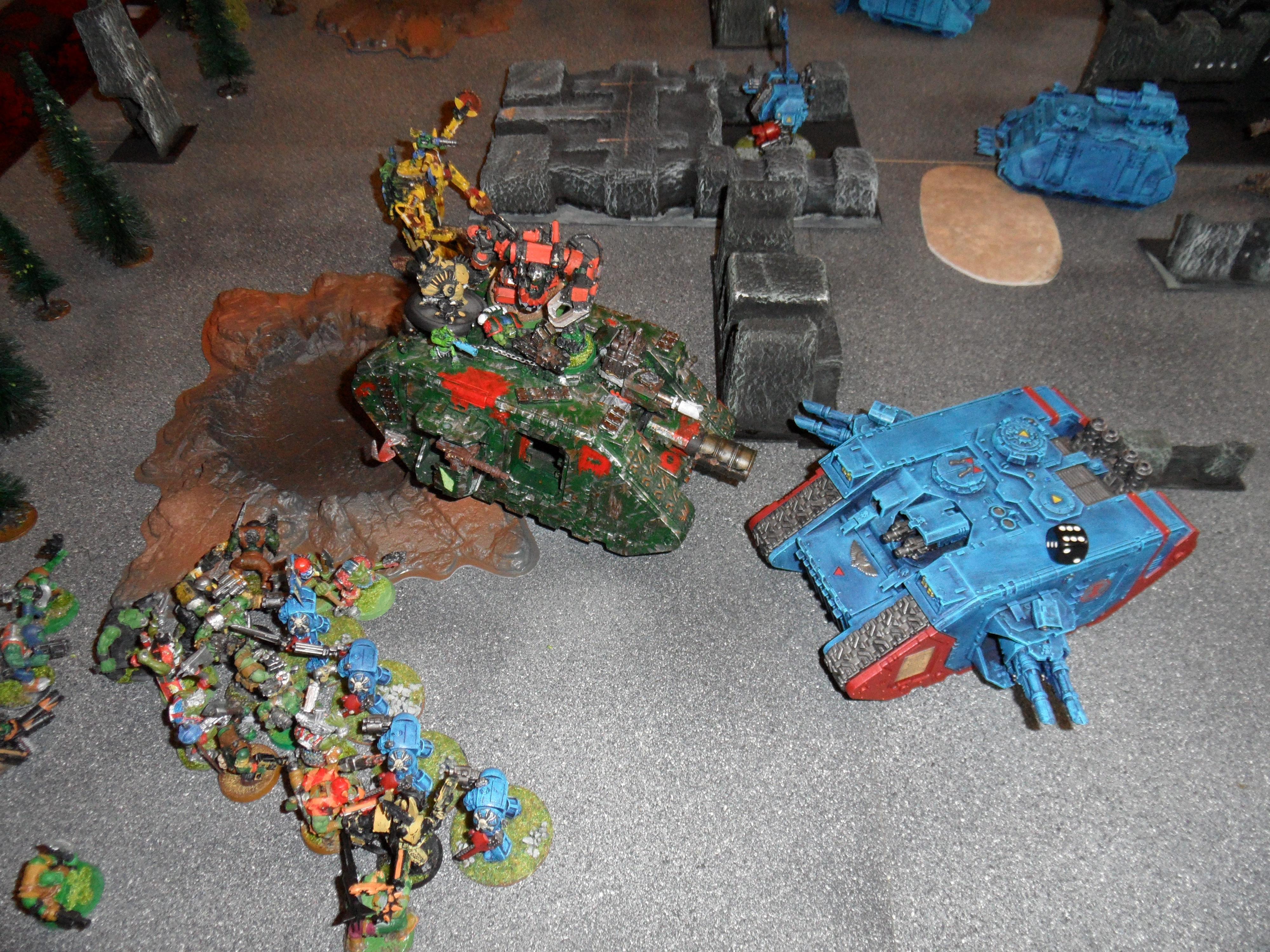 War Boss vs Land Raider