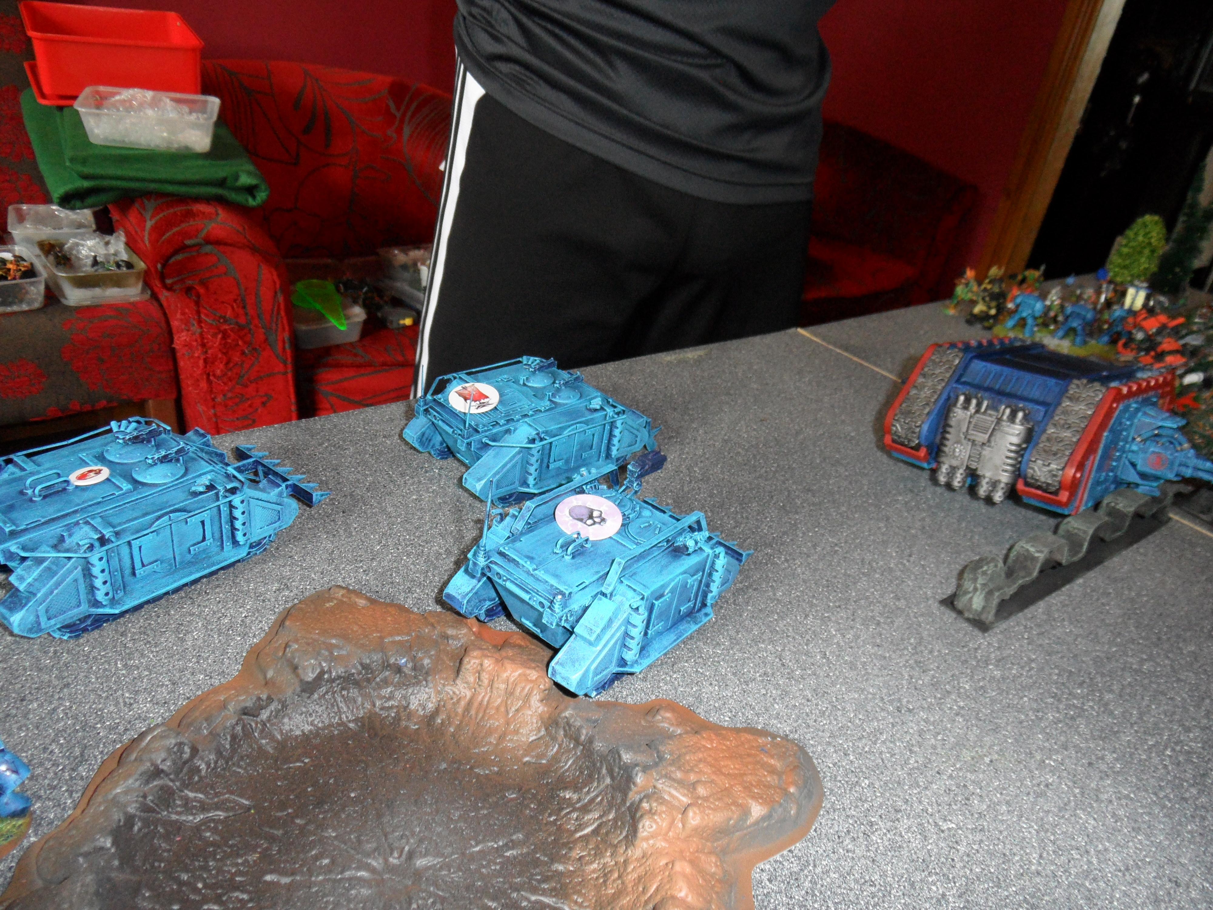 Rhinos attempt to slow the War Boss