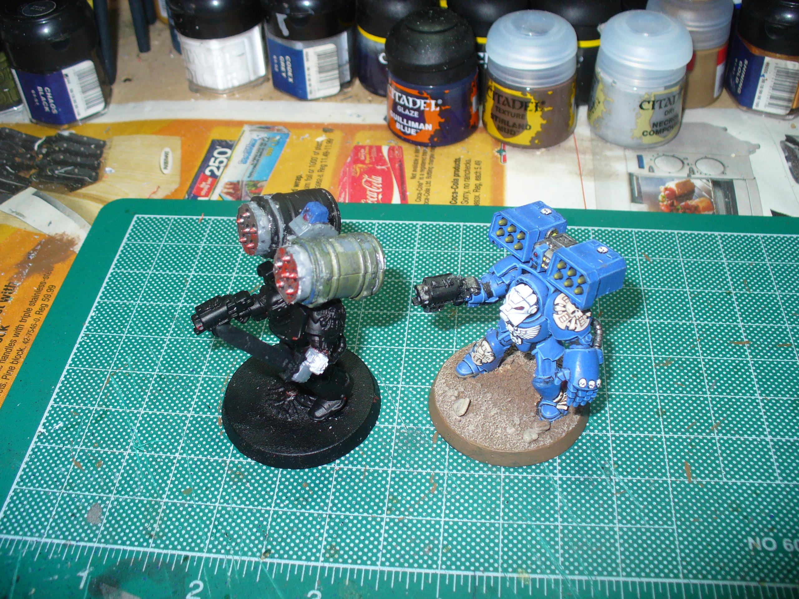 Missiles up, these were spare parts from a Valkyrie & LR fuel drums
