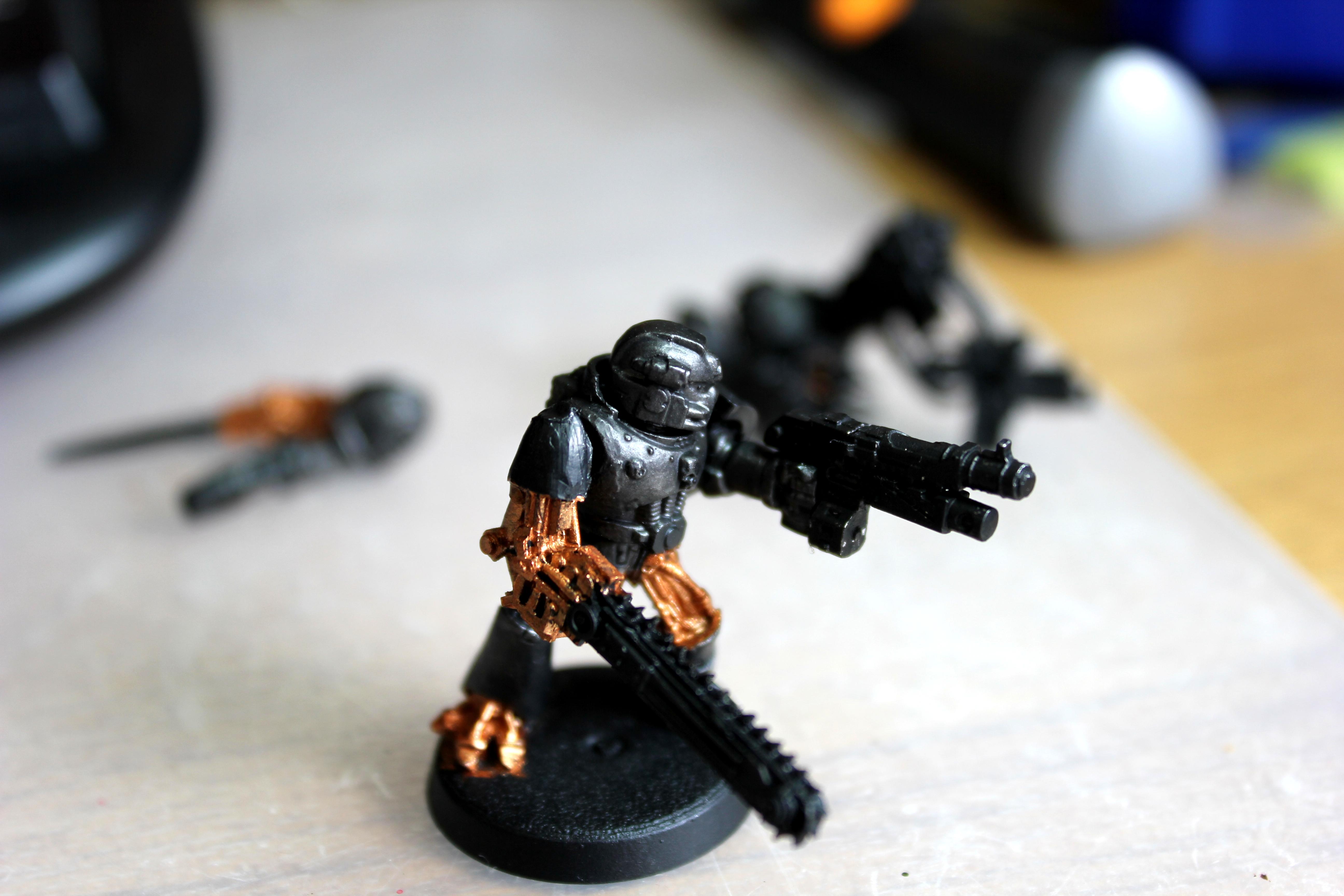 Bionics, Iron Hands, Magnet, Space Marines, Work In Progress