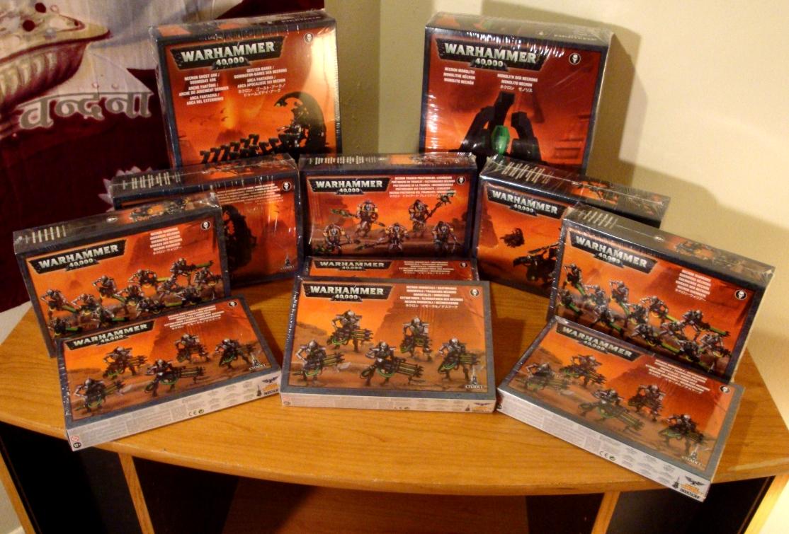 Army, Bulk, Necrons, Warhammer 40,000