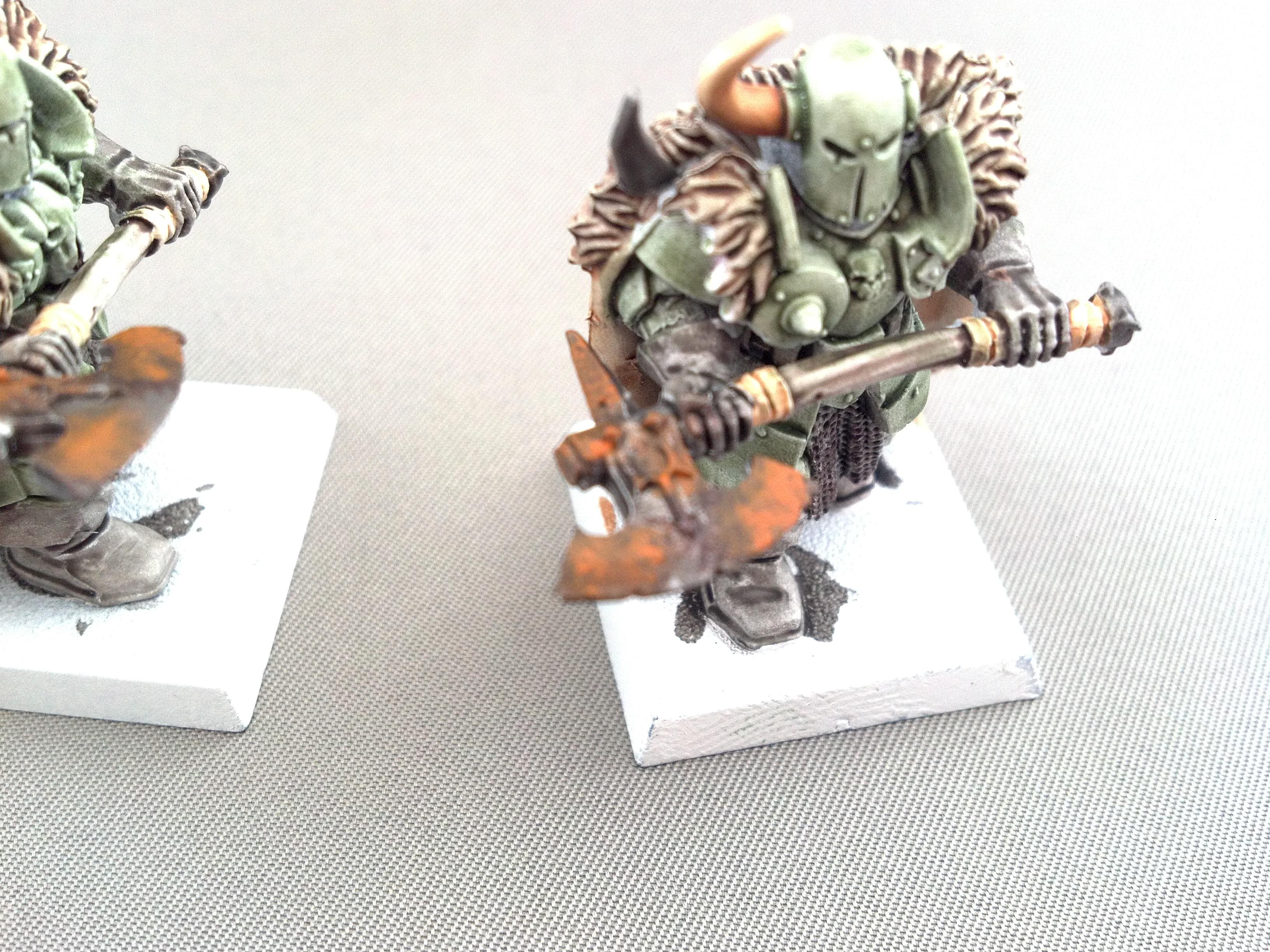Chaos, Great Weapons, Green, Nurgle, Nurgle Warriors, Of, Rust, Warhammer Fantasy, Warriors, Warriors Of Chaos, Woc, Work In Progress