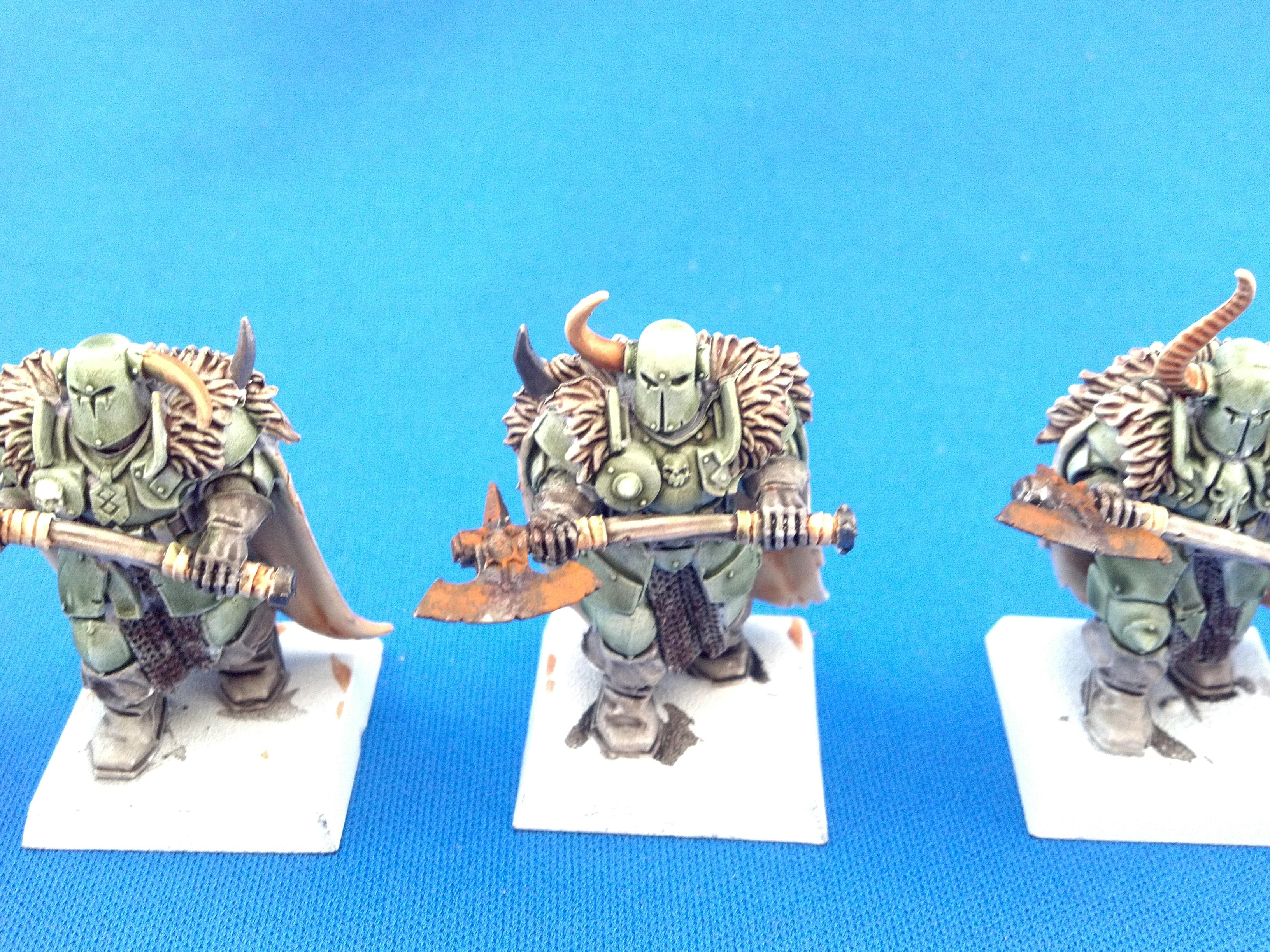 Chaos, Great Weapons, Green, Nurgle, Nurgle Warriors, Of, Rust, Warhammer Fantasy, Warriors, Warriors Of Chaos, Woc, Work In Progress