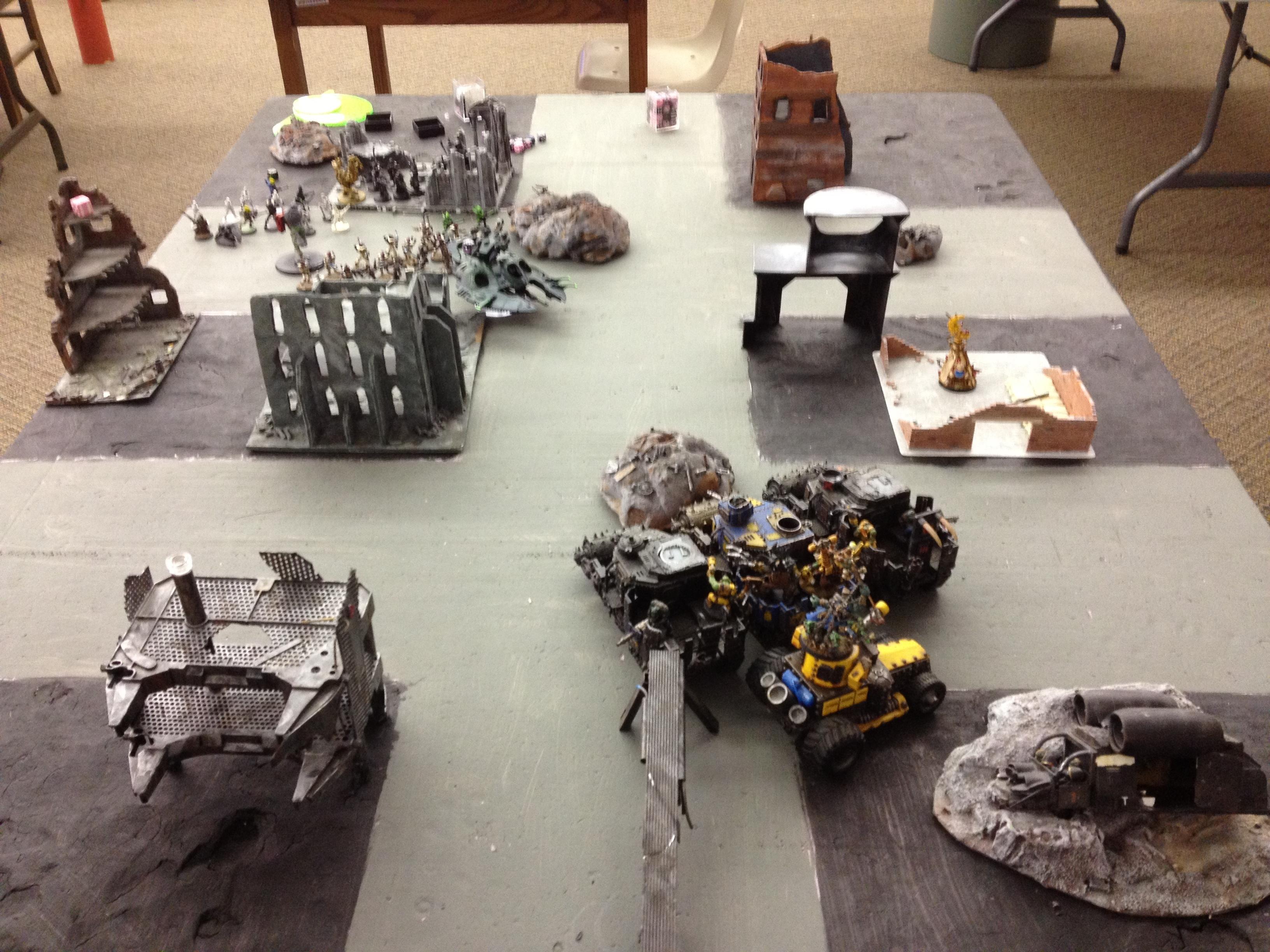Battle Report, Eldar, Orks, Warhammer 40,000