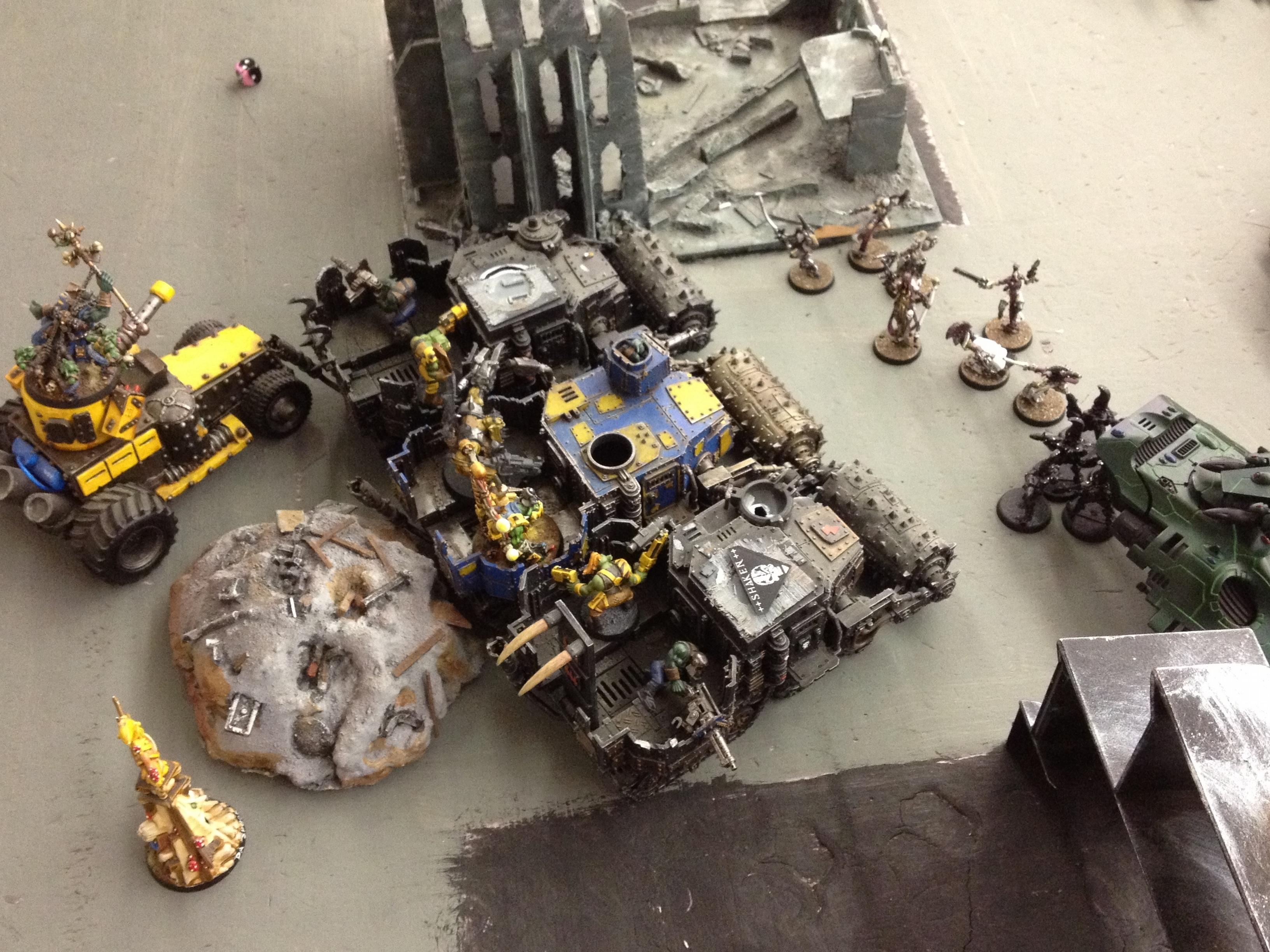 Battle Report, Eldar, Orks, Warhammer 40,000
