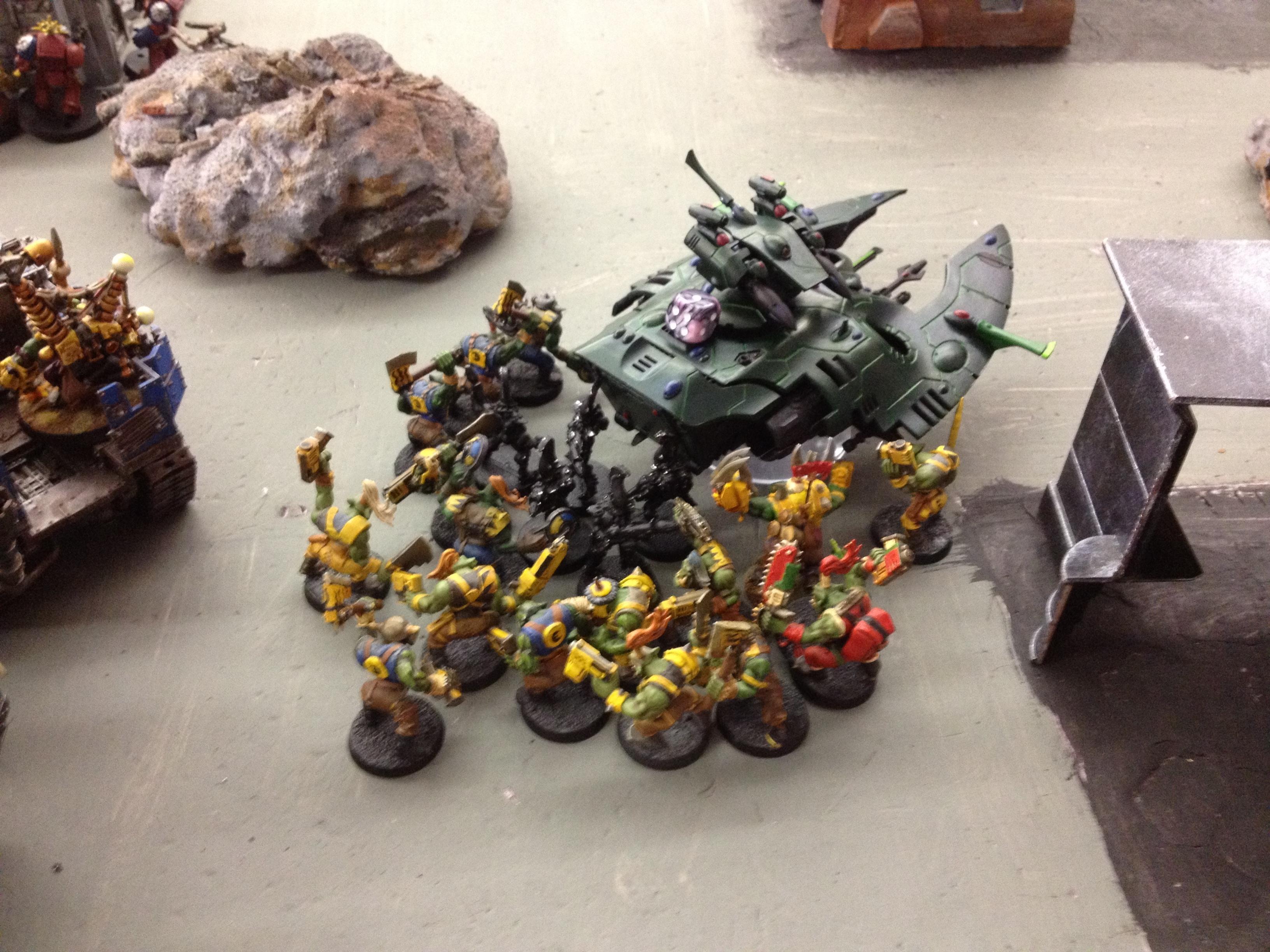 Battle Report, Eldar, Orks, Warhammer 40,000