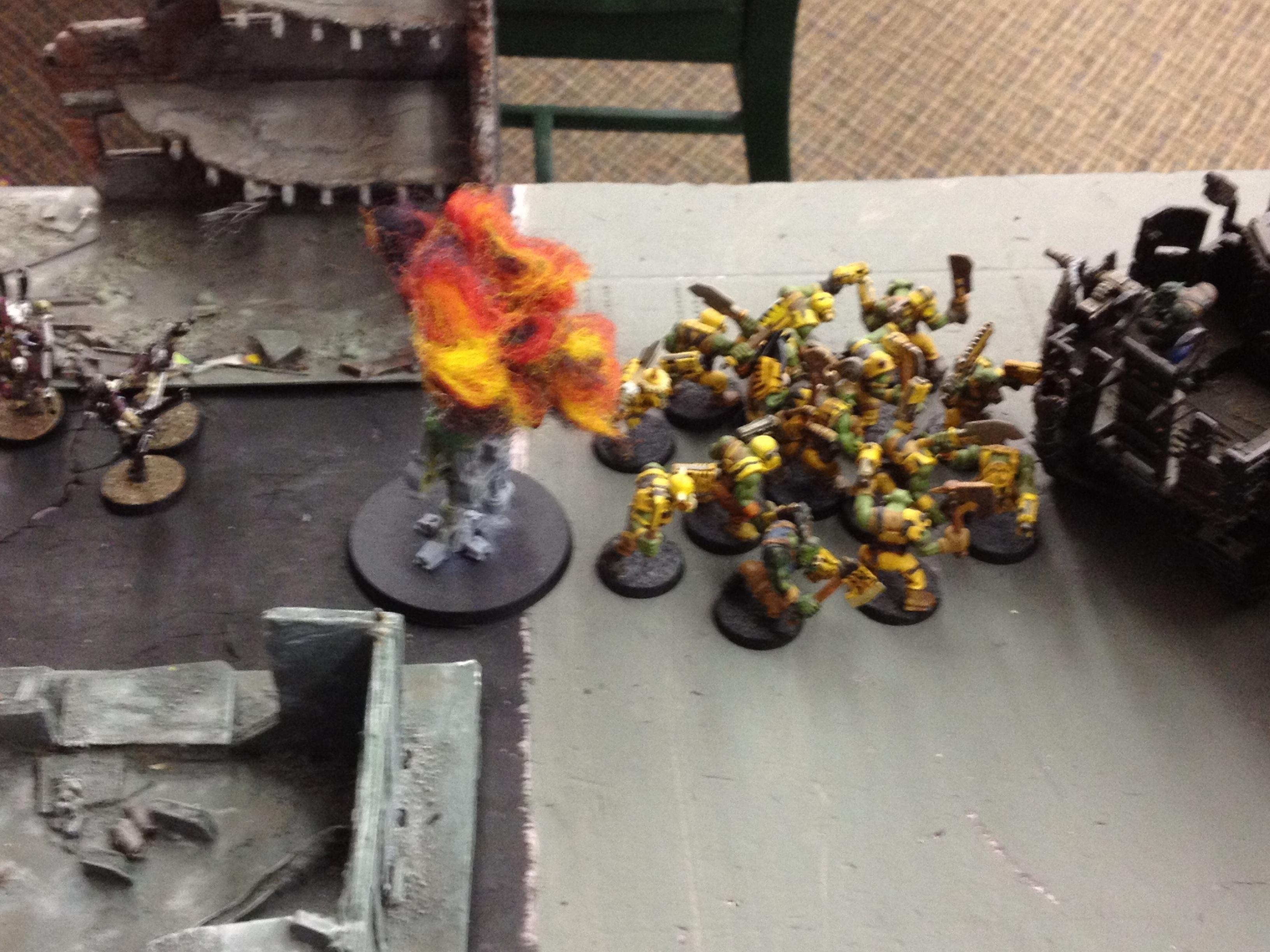 Battle Report, Eldar, Orks, Warhammer 40,000
