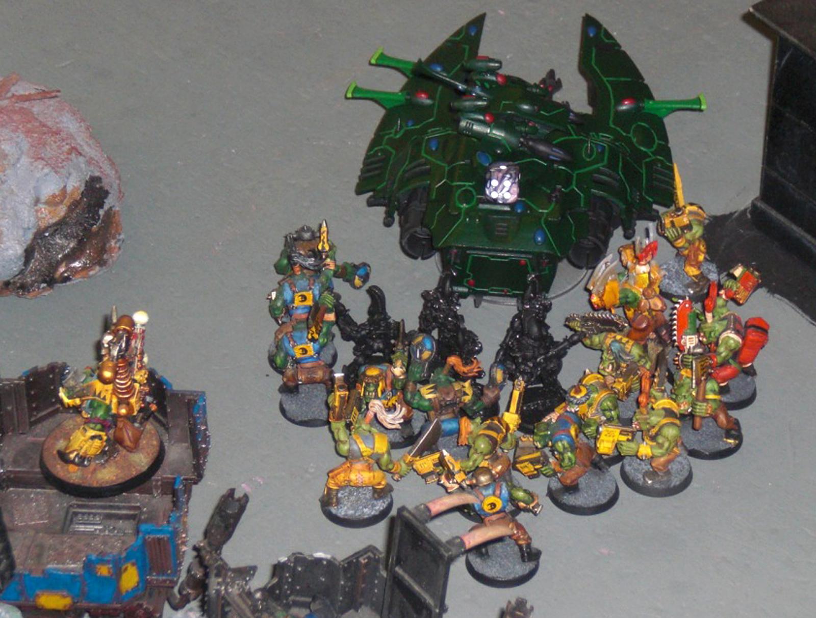 Battle Report, Eldar, Orks, Warhammer 40,000