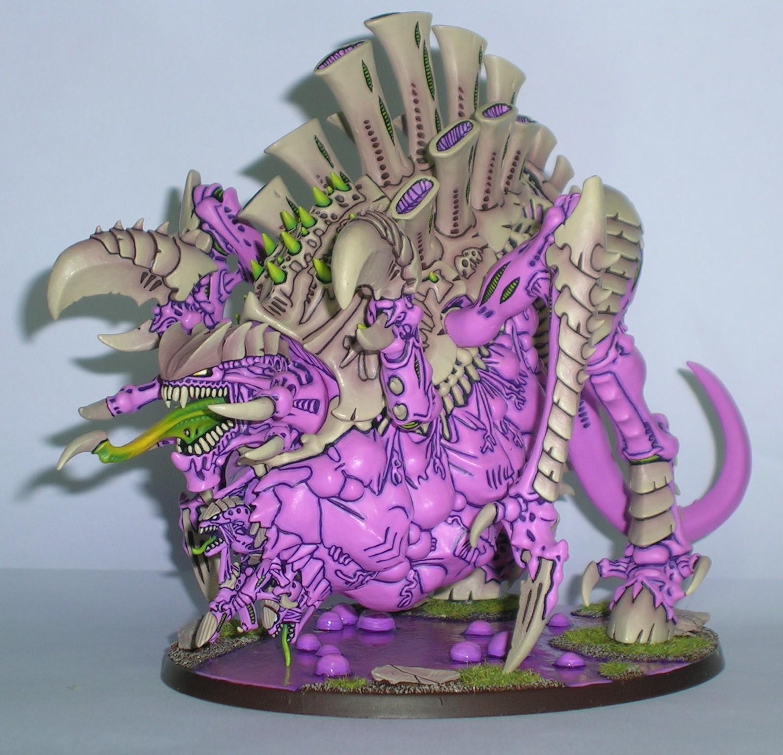 Bone, Monstrous Creature, Pink, Tyranids