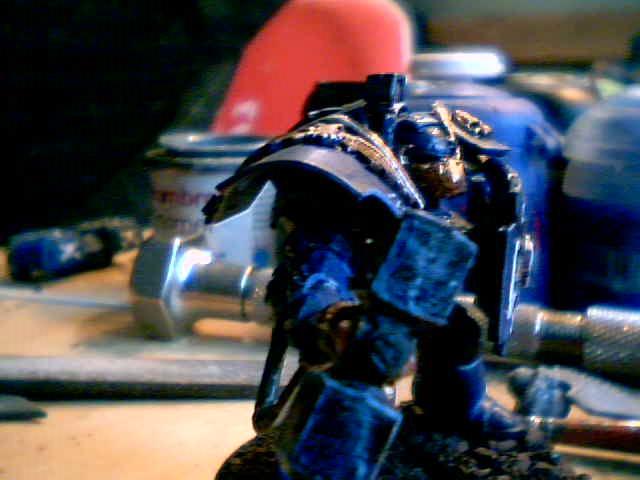 Conversion, Space Marines, Terminator Armor, Ultramarines