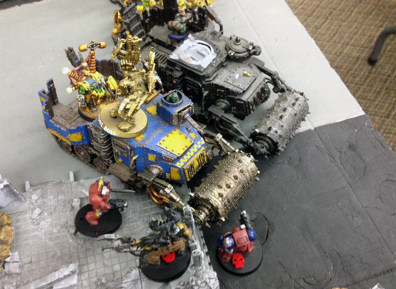 Battle Report, Eldar, Orks, Warhammer 40,000