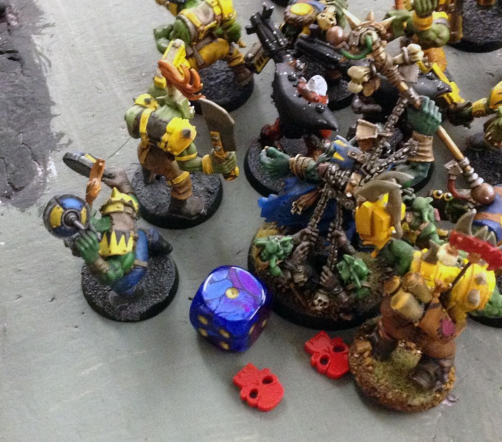 Battle Report, Eldar, Orks, Warhammer 40,000