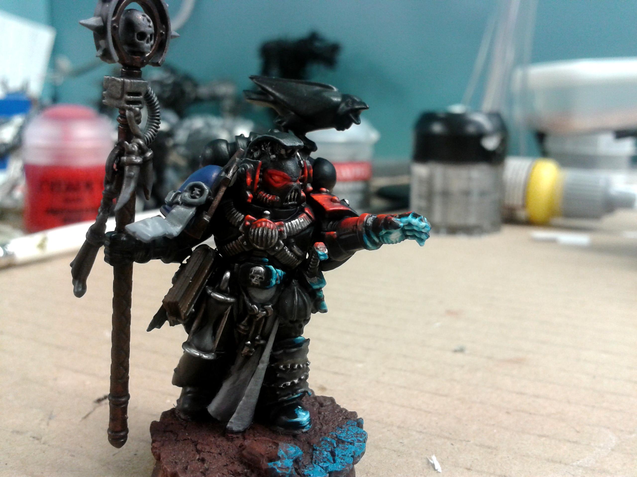 Librarian, Raven Guard, Space Marines