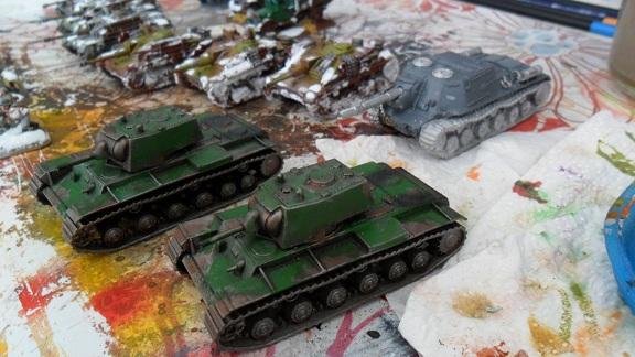 2 soon finished KV-1