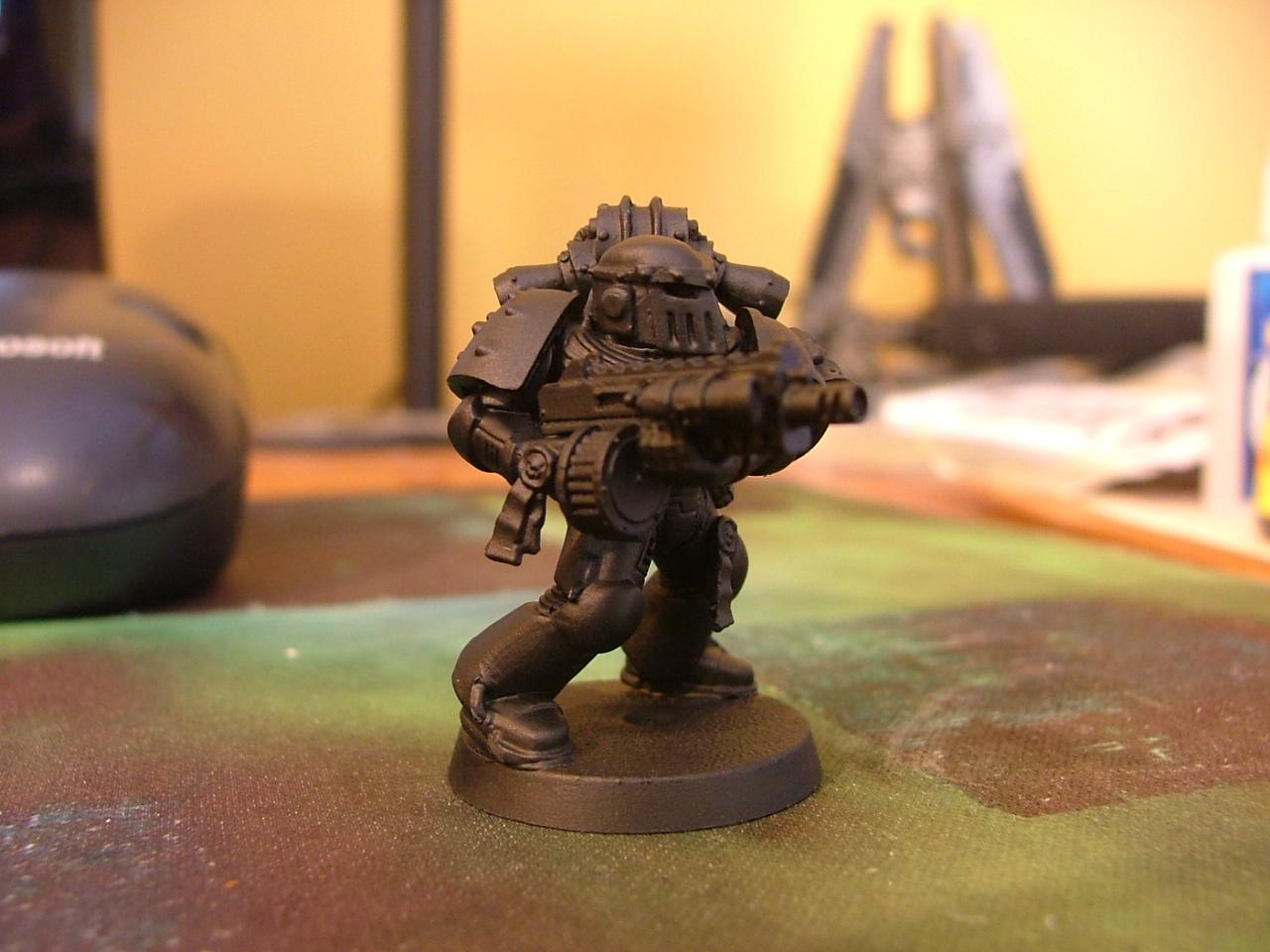 wip marine with anvil bolter