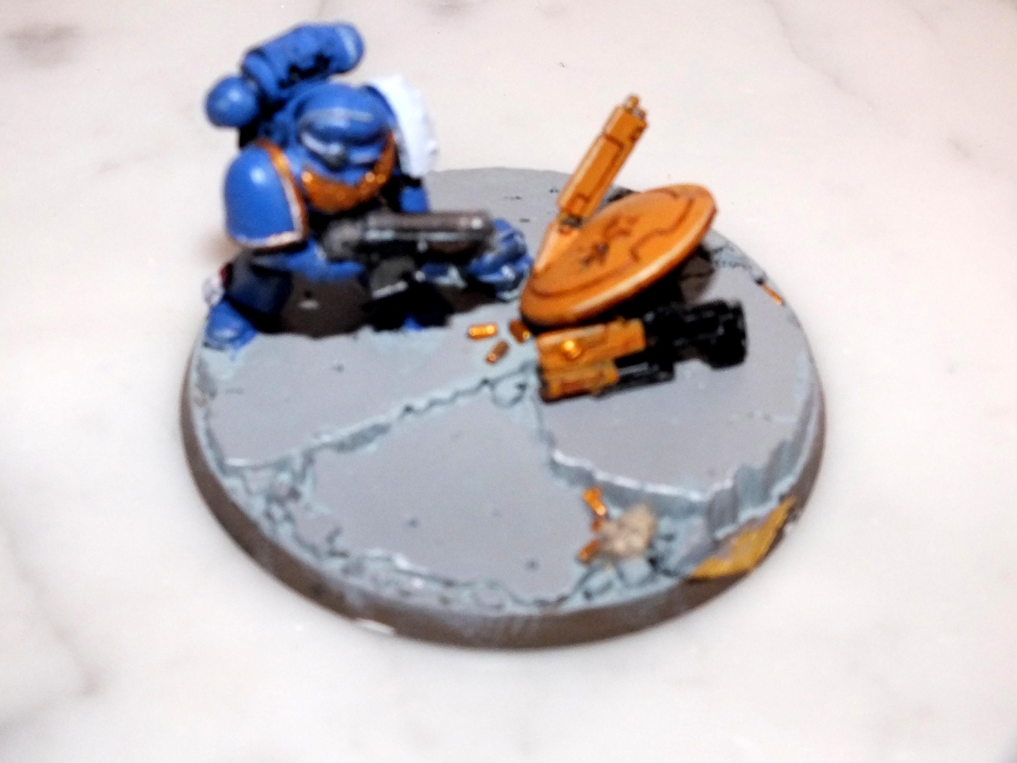 Bolter, Drone, Modeling, Space Marines, Tau