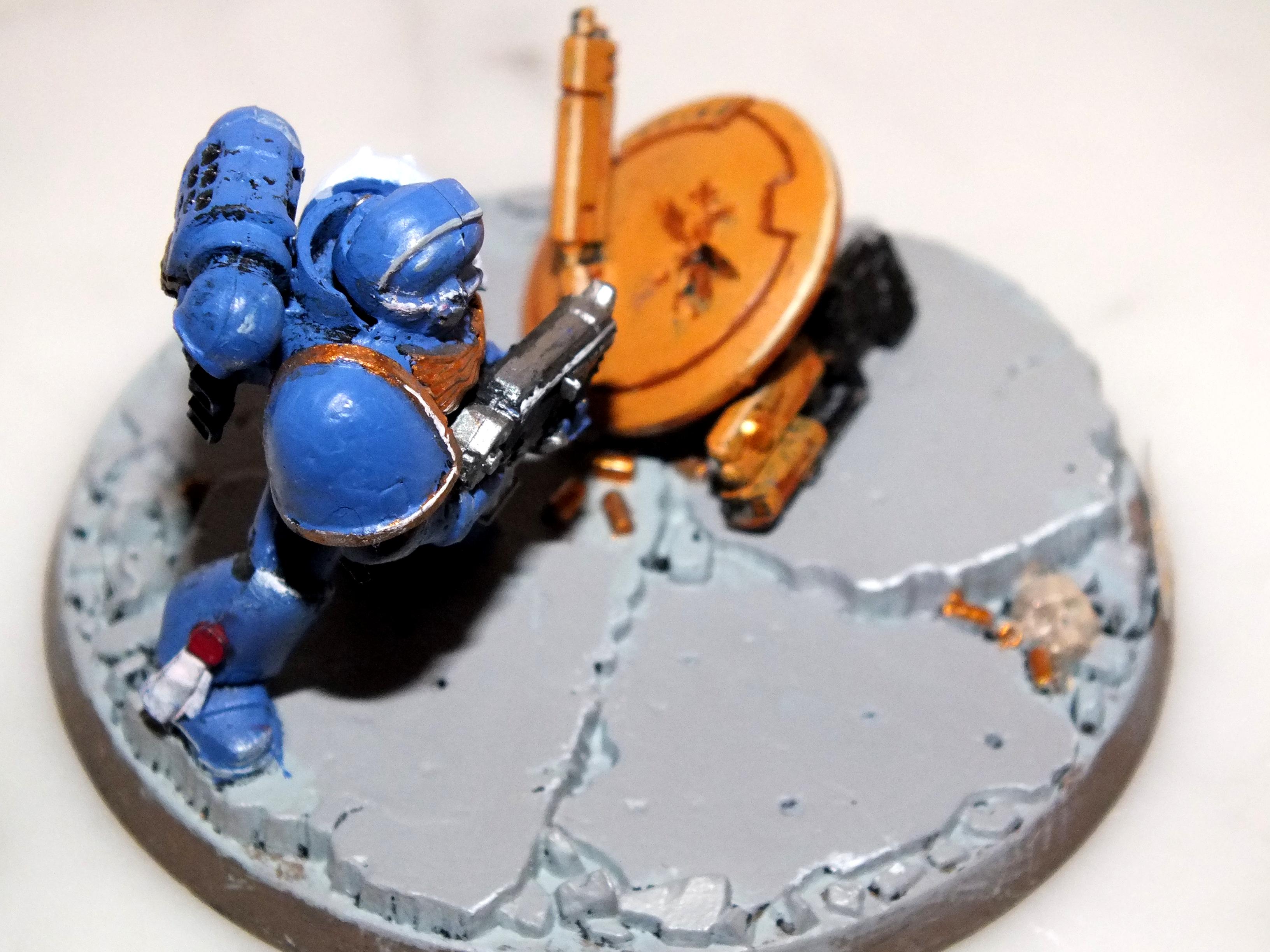 Bolter, Drone, Modeling, Space Marines, Tau