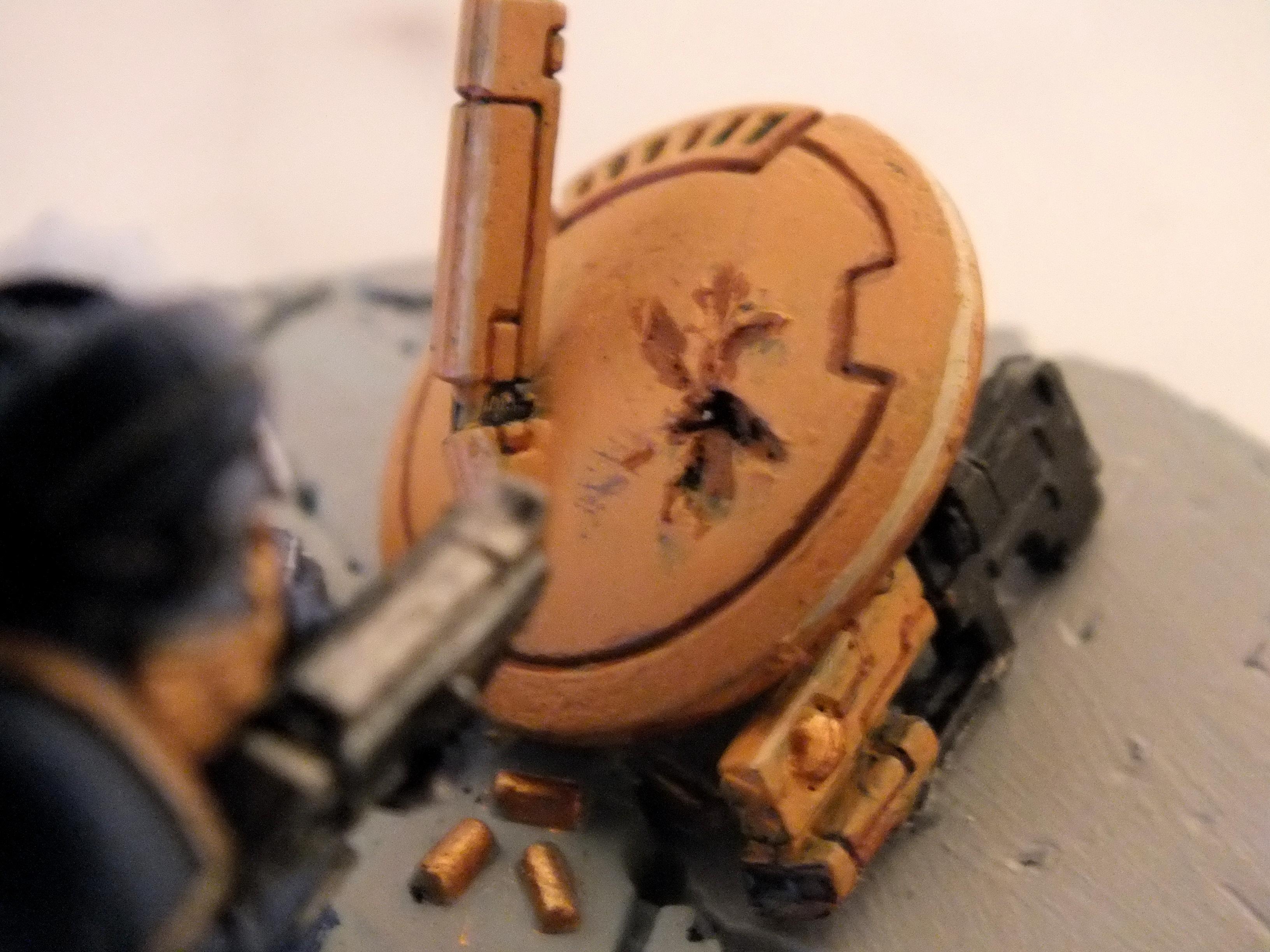 Bolter, Drone, Modeling, Space Marines, Tau