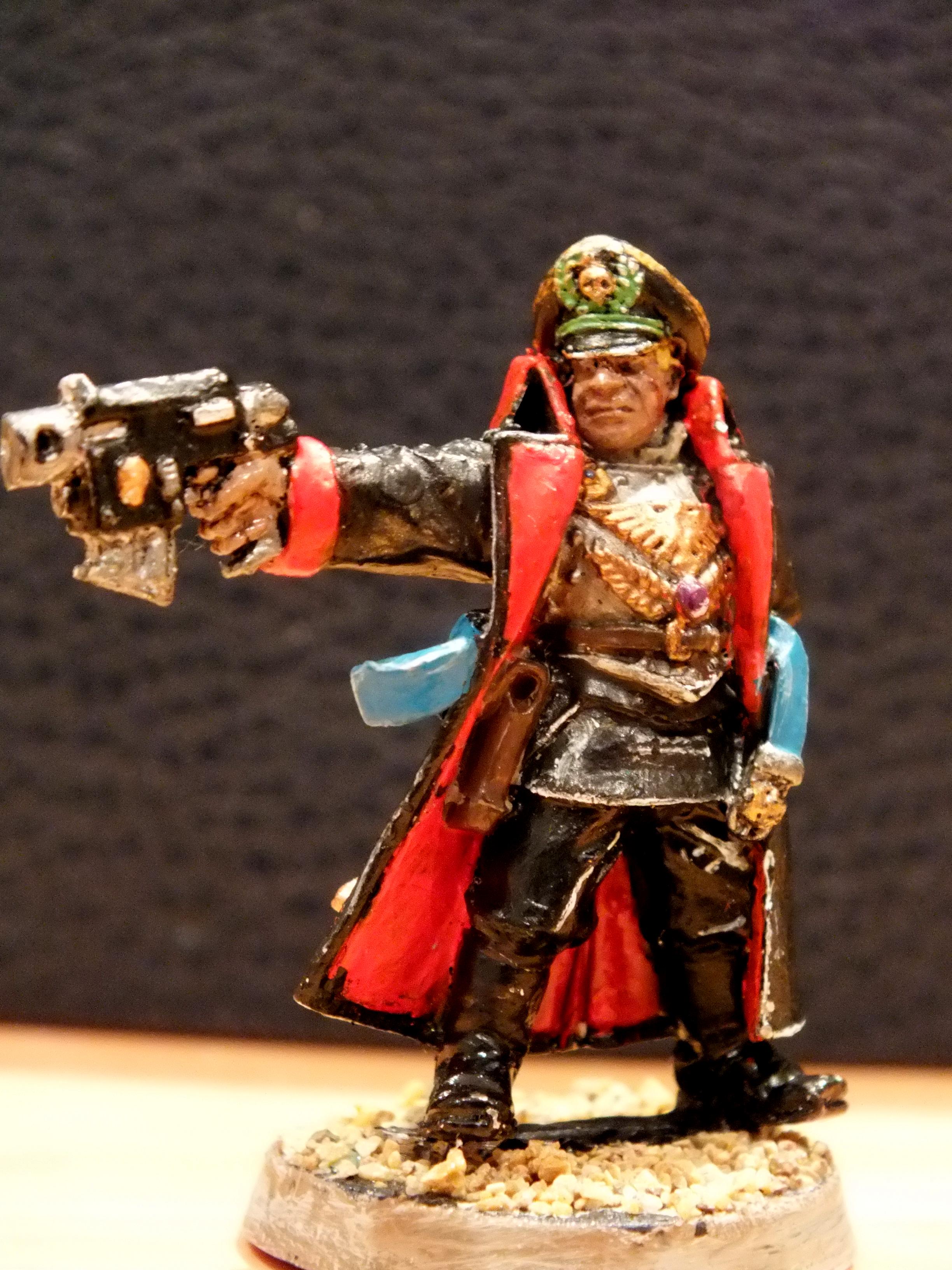 Bolt Pistol, Commissar, Guard, Imperial Guard, Warhammer 40,000